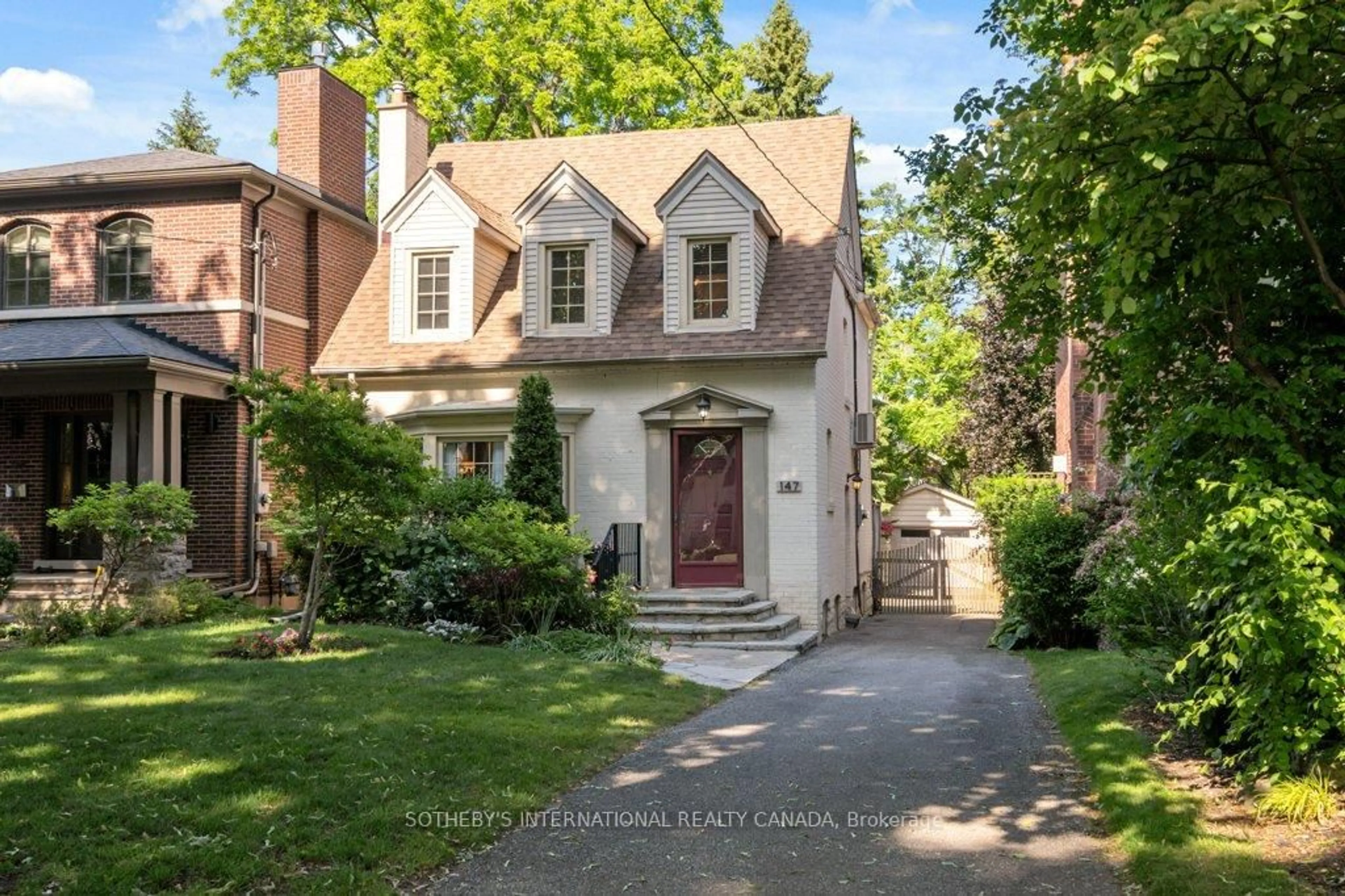 Home with brick exterior material, street for 147 Bessborough Dr, Toronto Ontario M4G 3J7