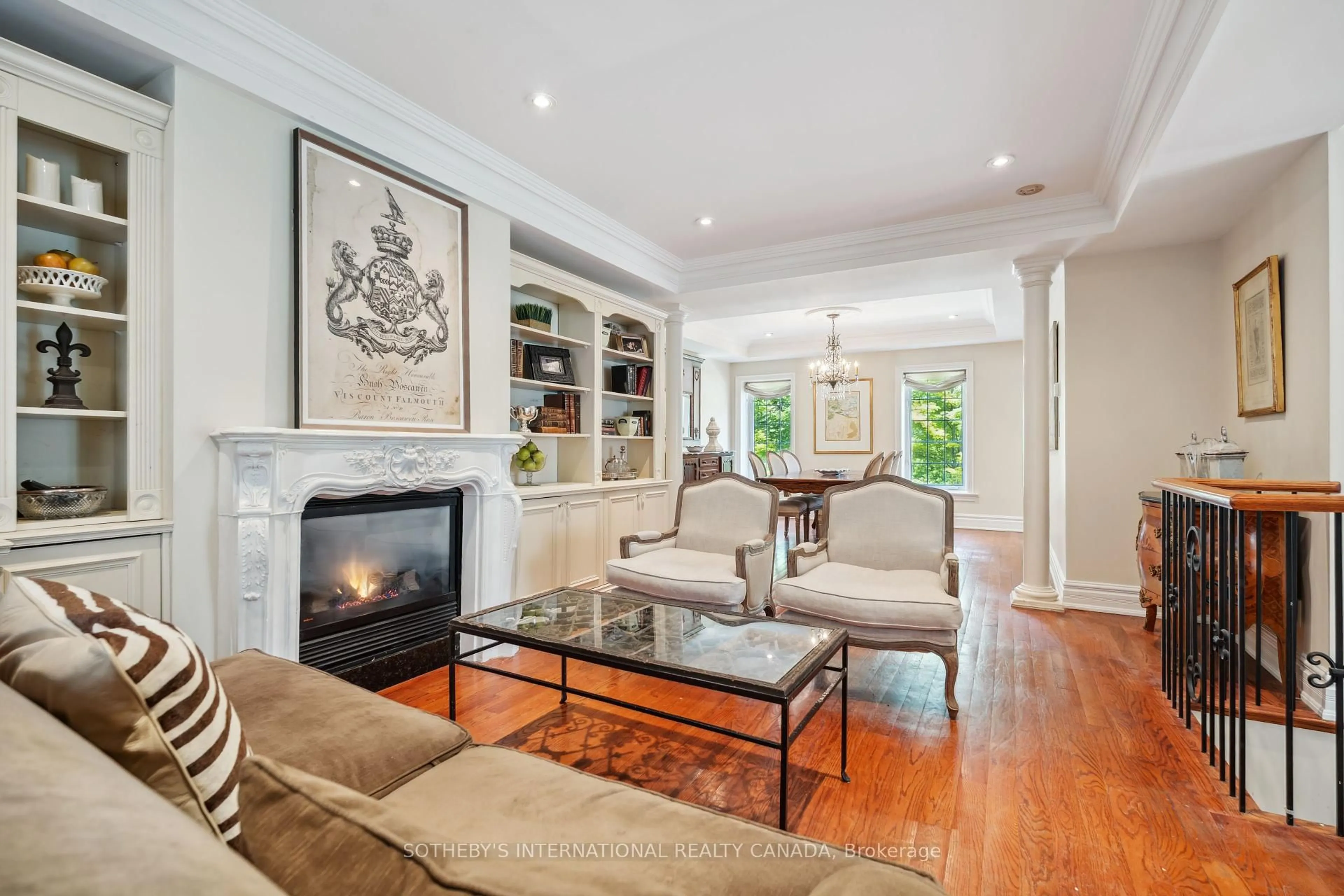 Living room with furniture, unknown for 16 Relmar Rd #1, Toronto Ontario M5P 2Y5