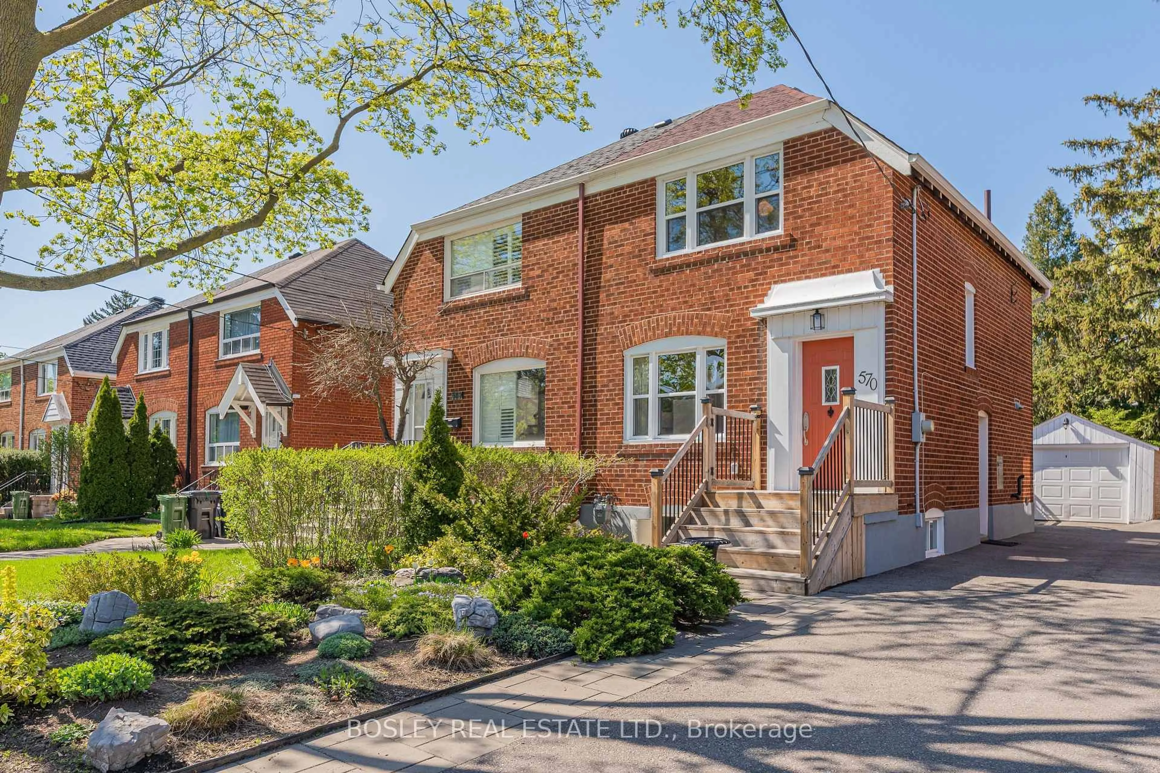 Home with brick exterior material, street for 570 Broadway Ave, Toronto Ontario M4G 2S3