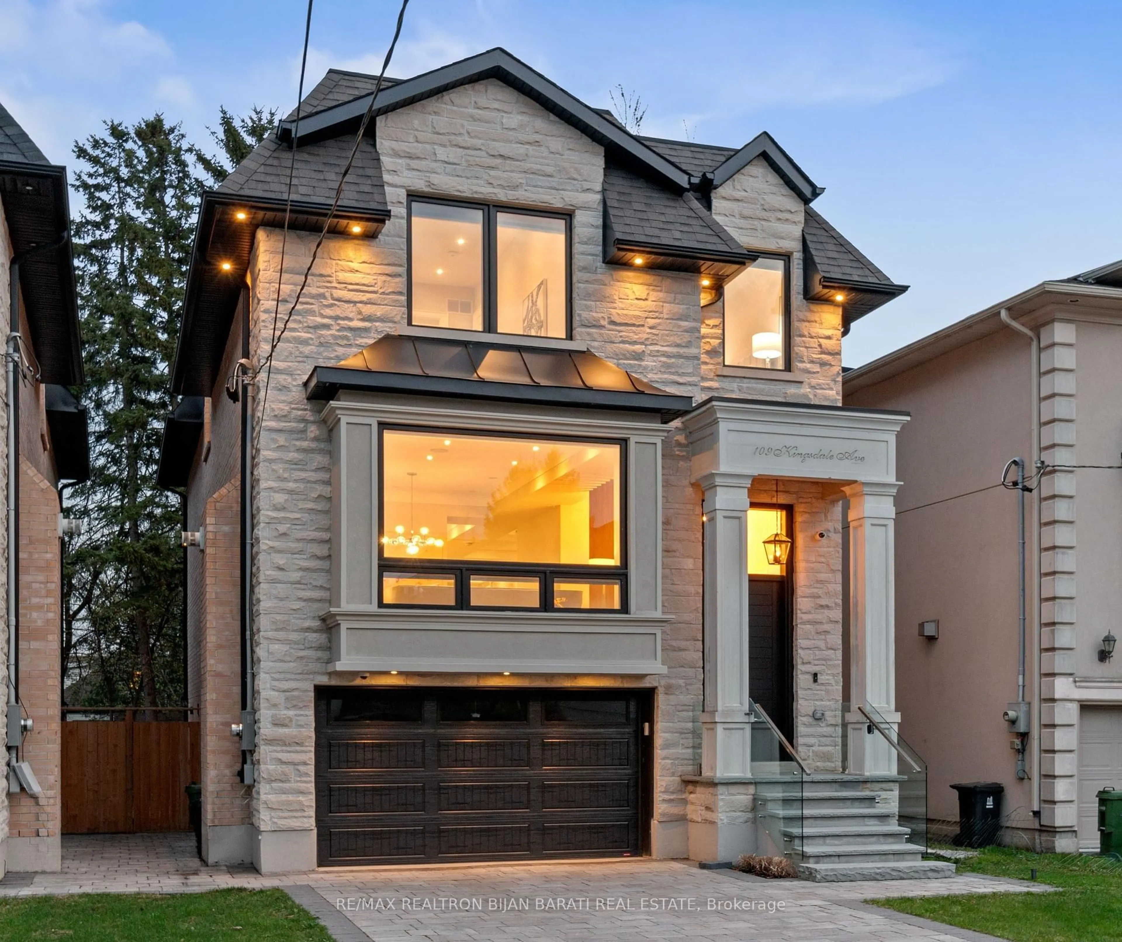 Home with brick exterior material, street for 109 Kingsdale Ave, Toronto Ontario M2N 3W5