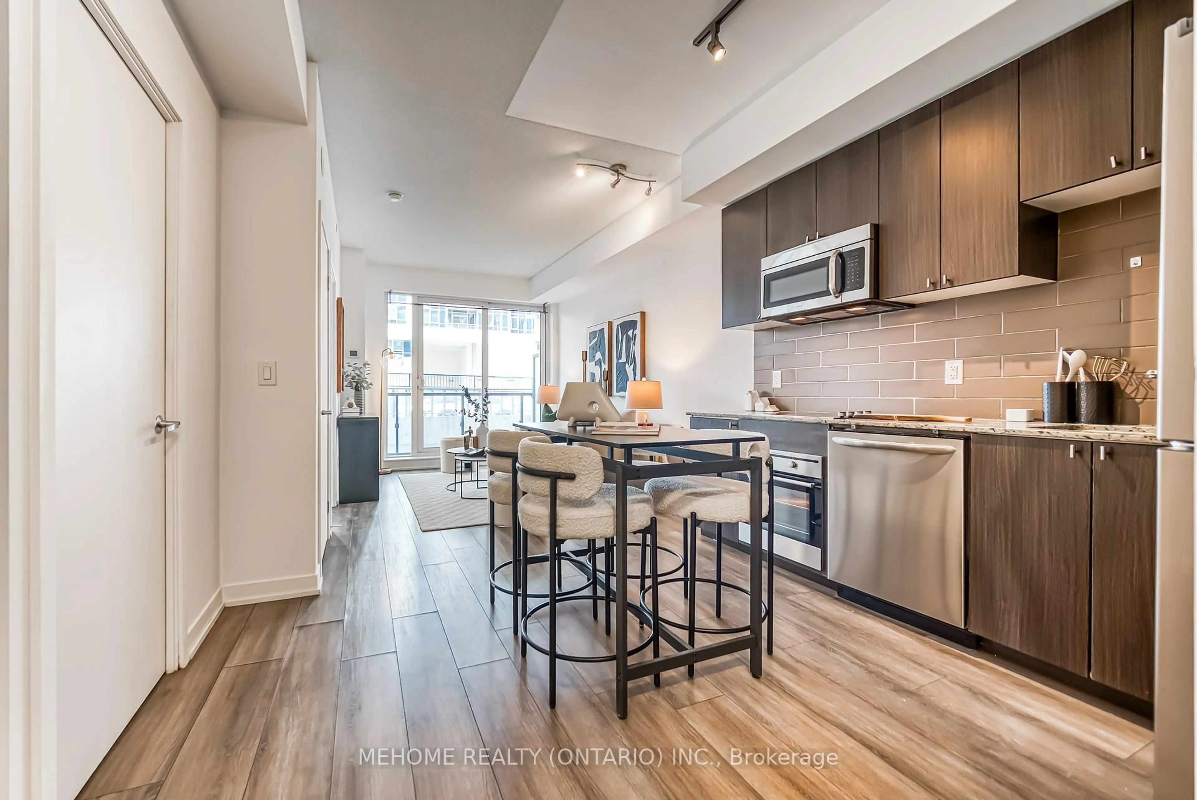 Open concept kitchen, unknown for 18 Rean Dr #202, Toronto Ontario M2K 0C7