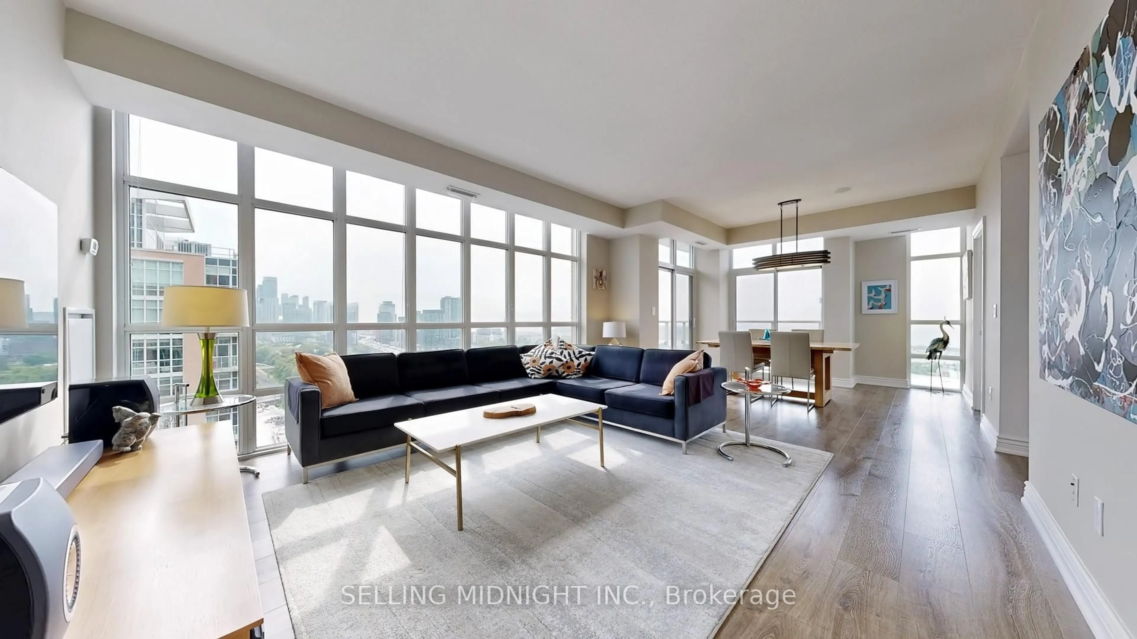 Living room with furniture, unknown for 75 East Liberty St #2203, Toronto Ontario M6K 3R3