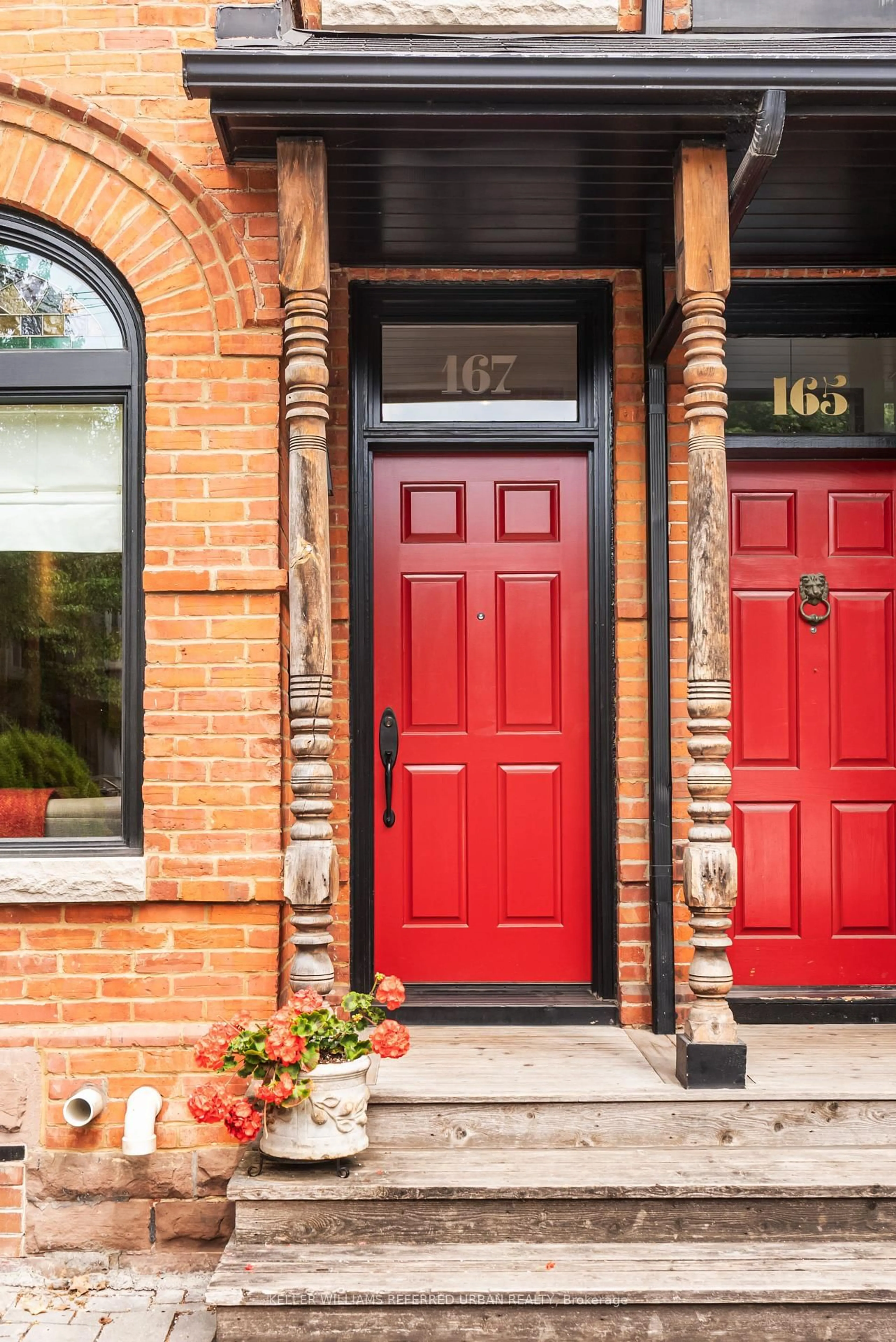 Home with brick exterior material, street for 167 Strachan Ave, Toronto Ontario M6J 2T1