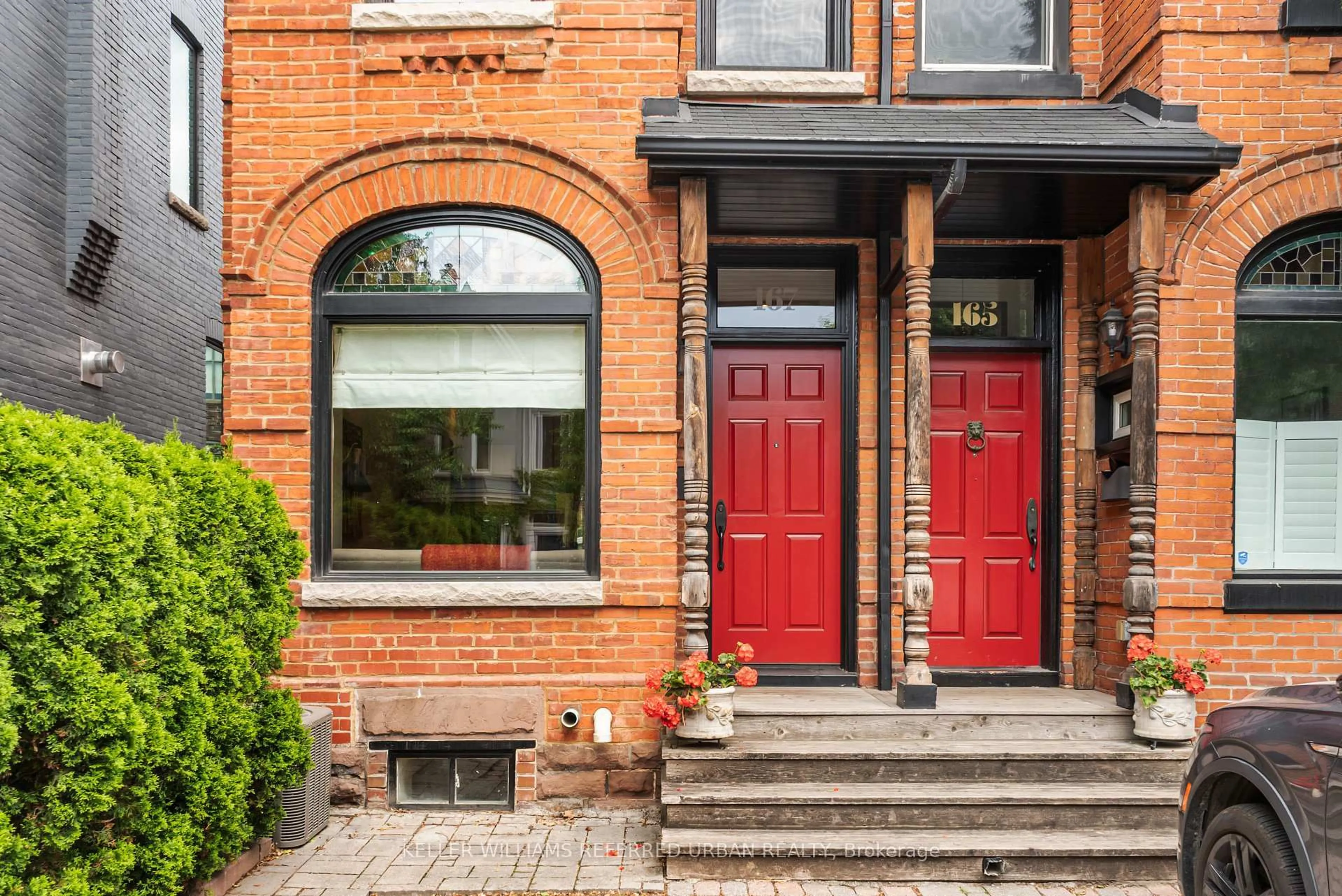 Home with brick exterior material, street for 167 Strachan Ave, Toronto Ontario M6J 2T1