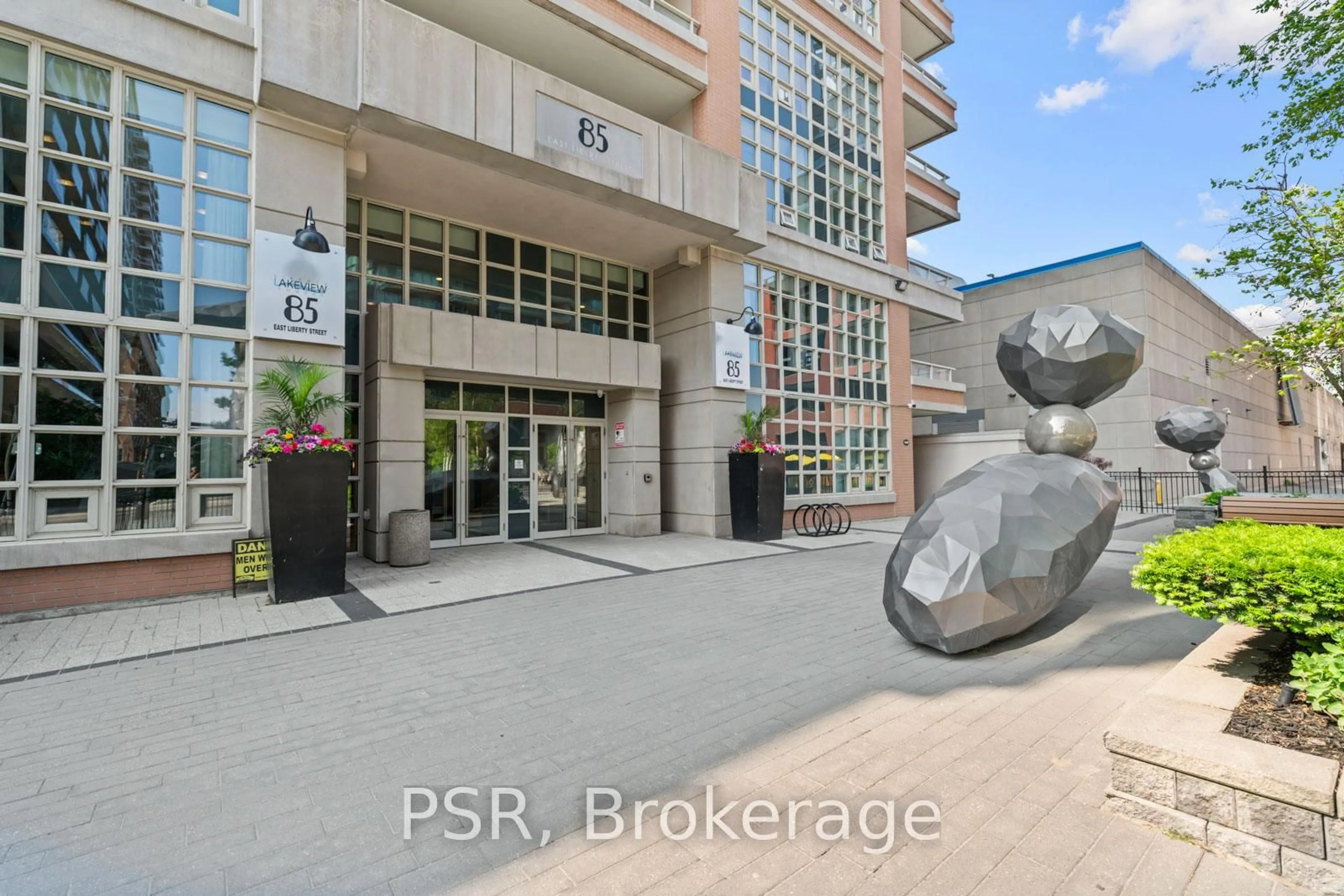 Lobby for 85 East Liberty St #1209, Toronto Ontario M6K 3R5