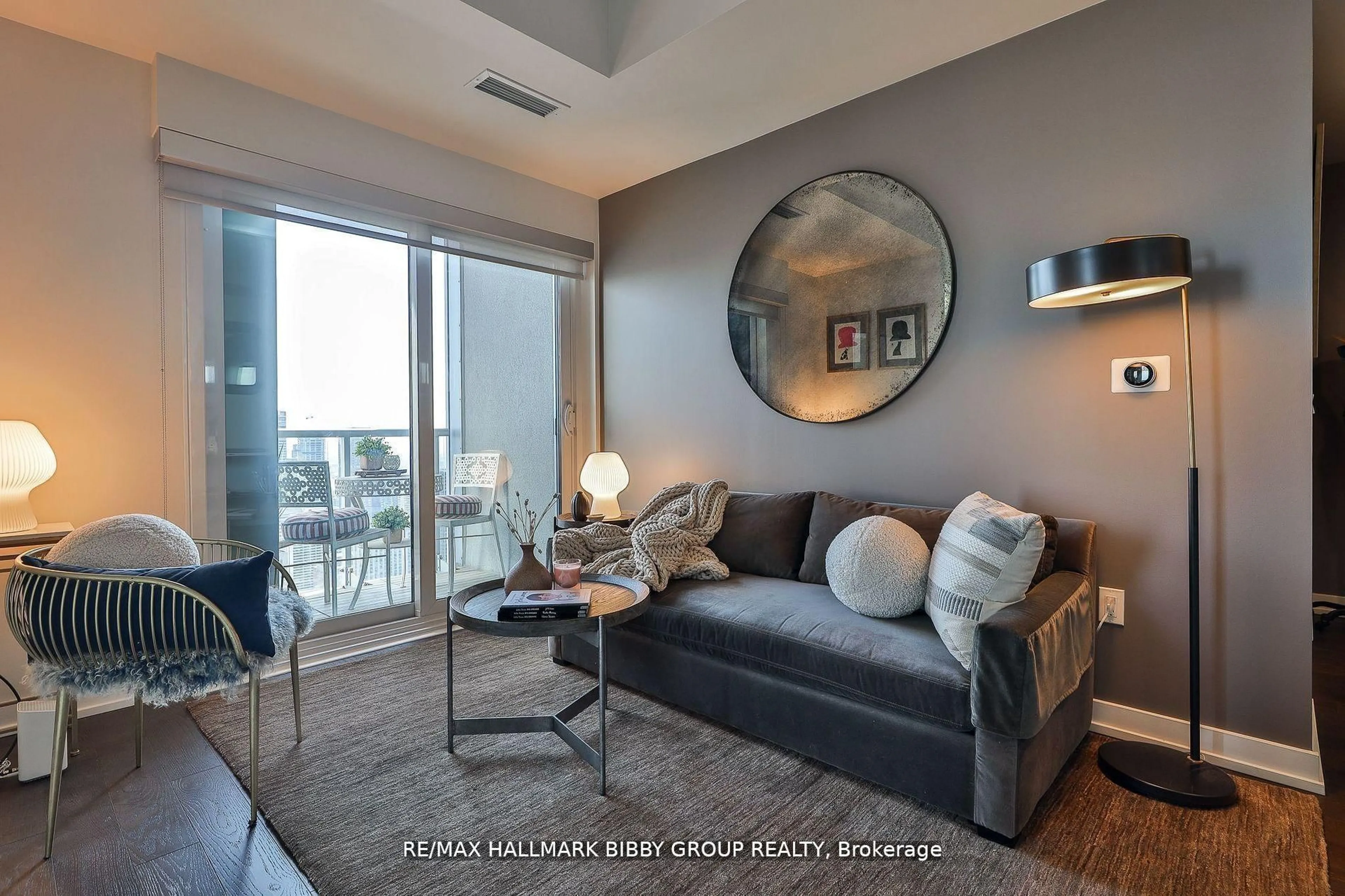 Living room with furniture, unknown for 1 Yorkville Ave #5008, Toronto Ontario M4W 0B1