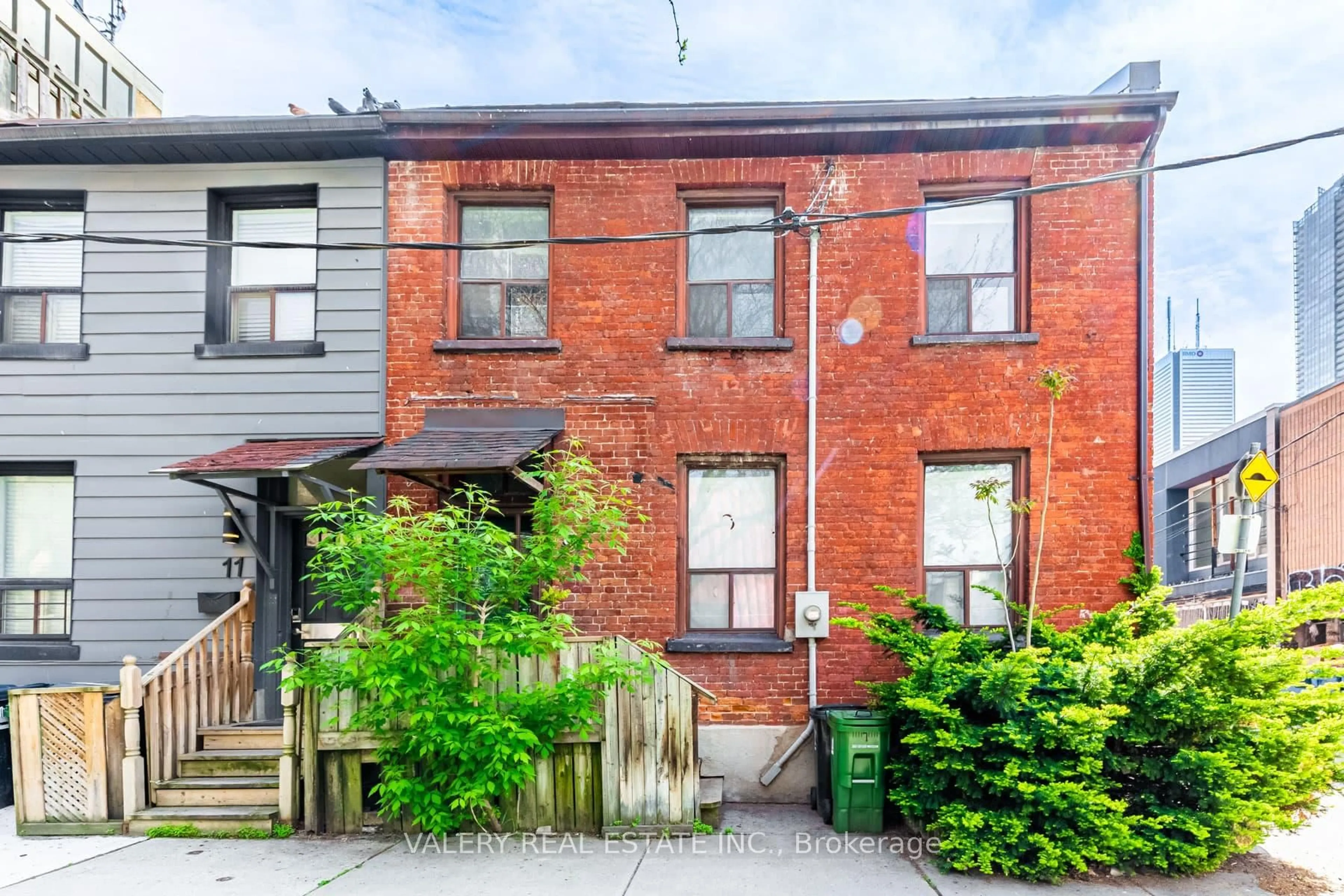 Home with brick exterior material, street for 9 St Patricks Sq, Toronto Ontario M5T 1W8