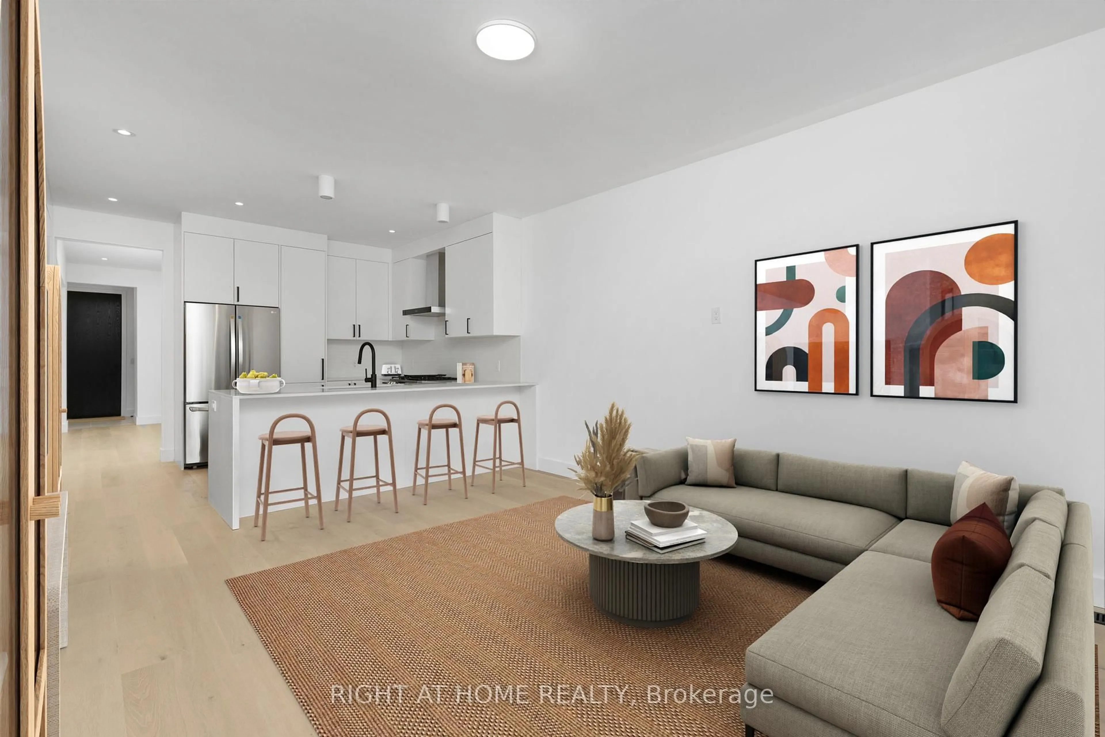 Open concept kitchen, unknown for 50 Lanark Ave, Toronto Ontario M6C 2B4
