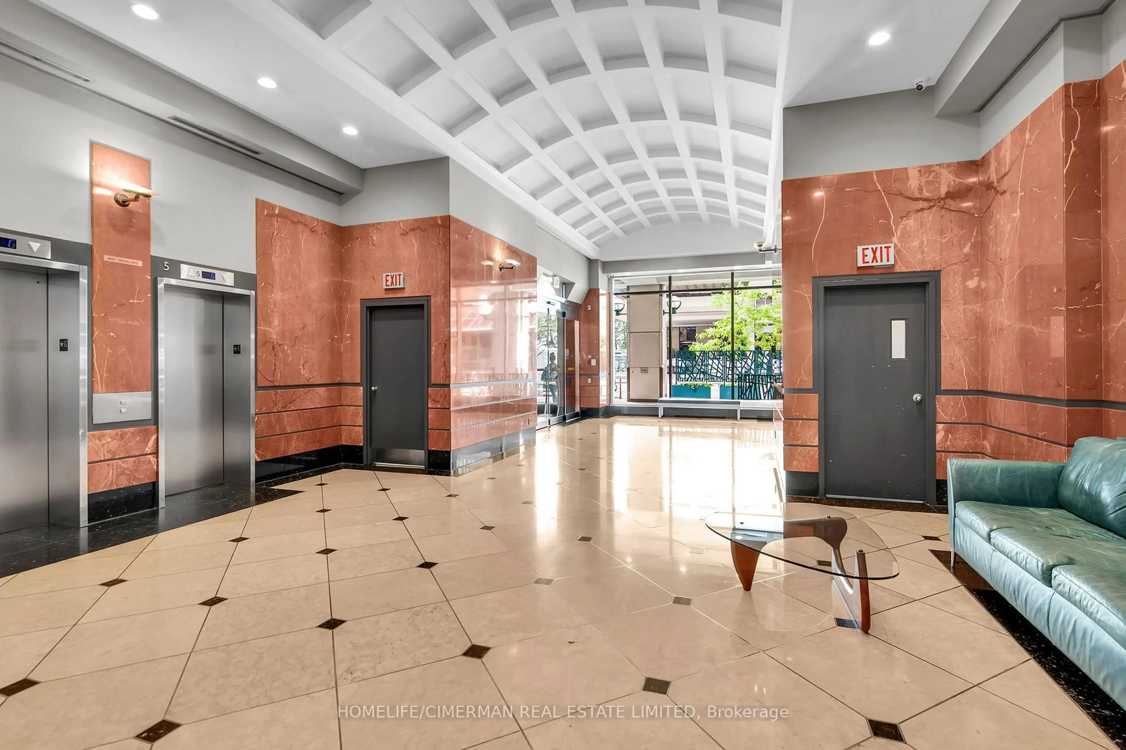 Indoor foyer for 10 Queens Quay ##505, Toronto Ontario M5J 2R9