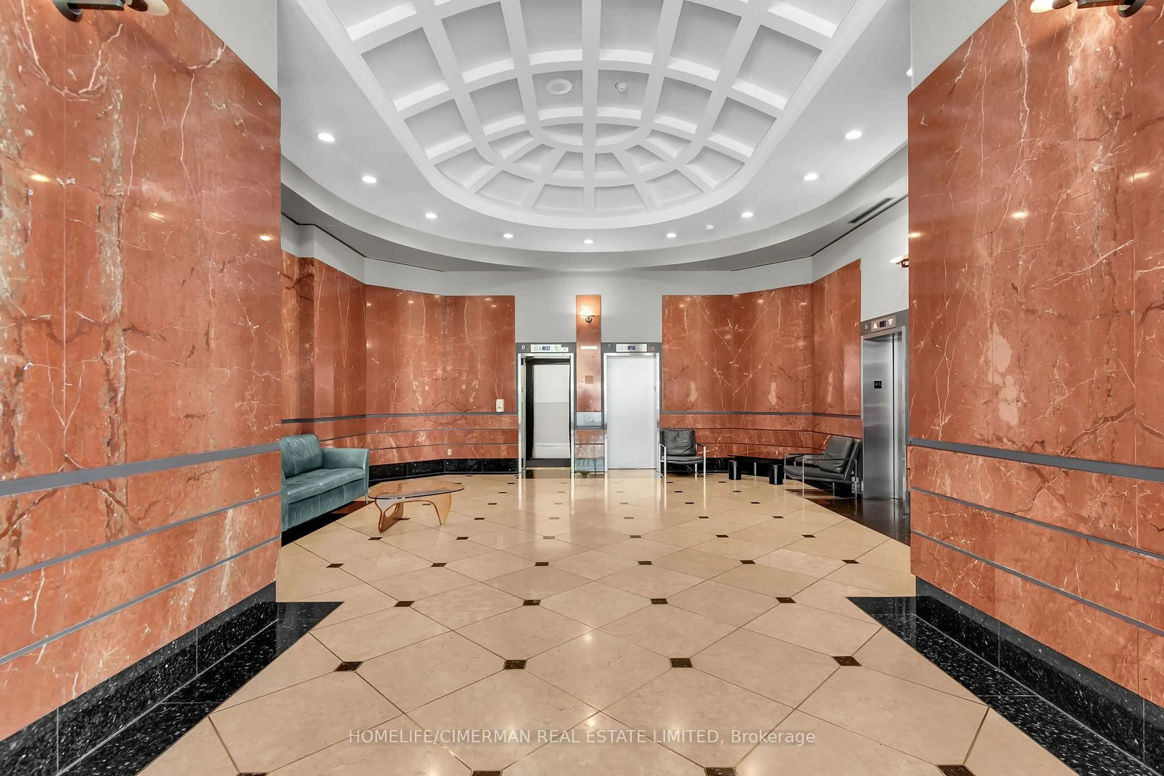 Lobby for 10 Queens Quay ##505, Toronto Ontario M5J 2R9