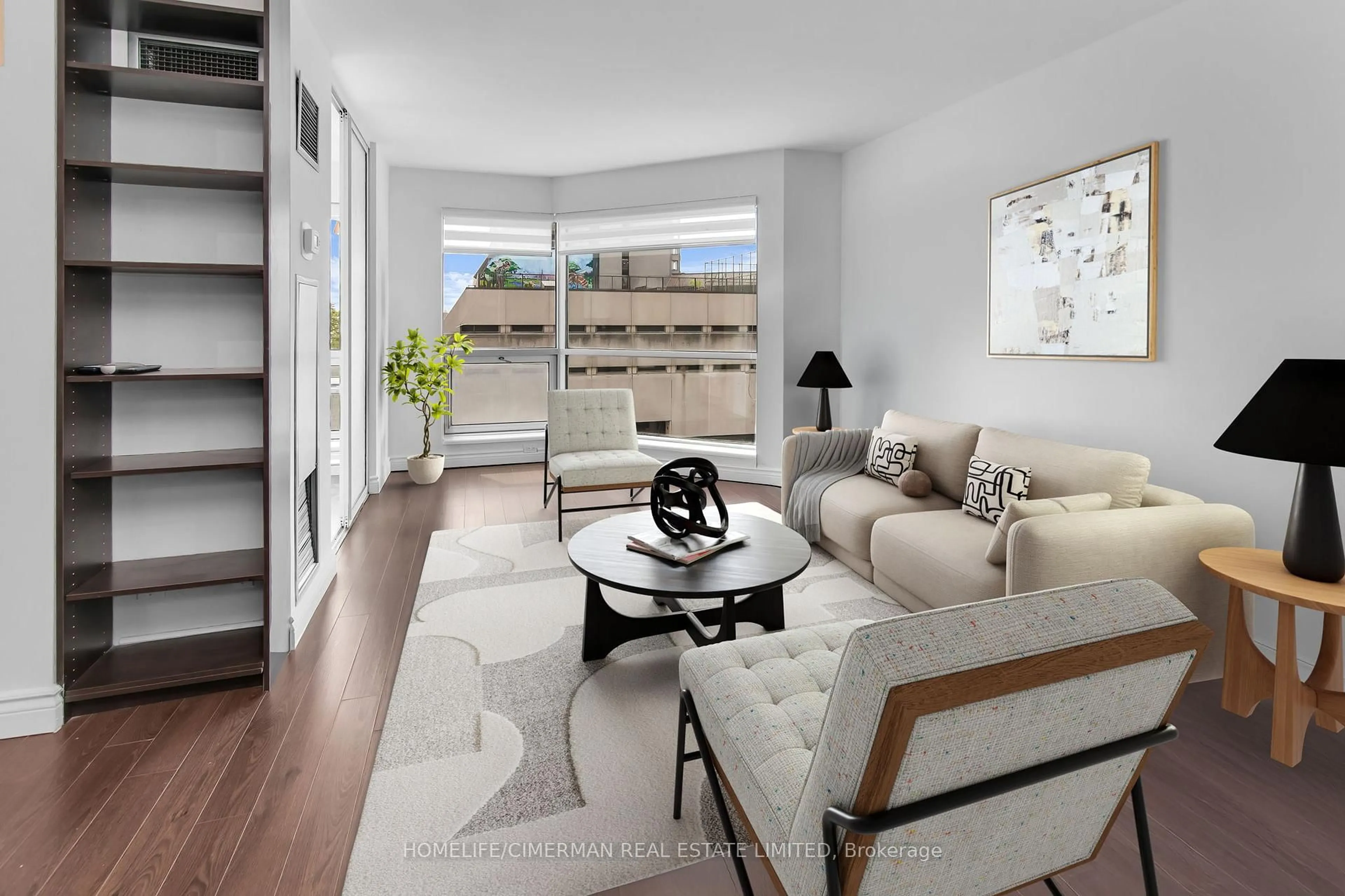 Living room with furniture, unknown for 10 Queens Quay ##505, Toronto Ontario M5J 2R9