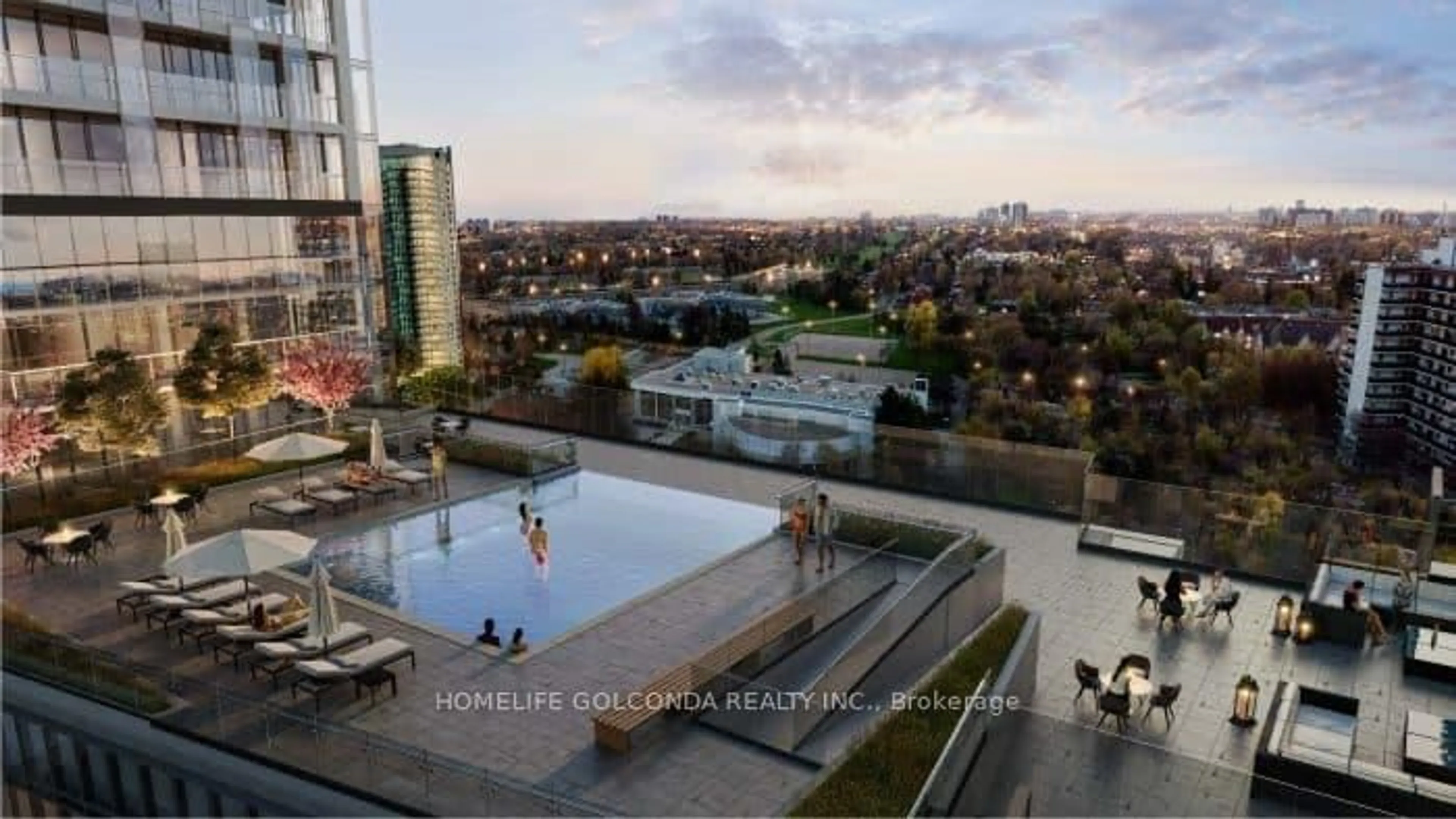 Pool for 7 Golden Lion Hts #N1010, Toronto Ontario M2M 0C1