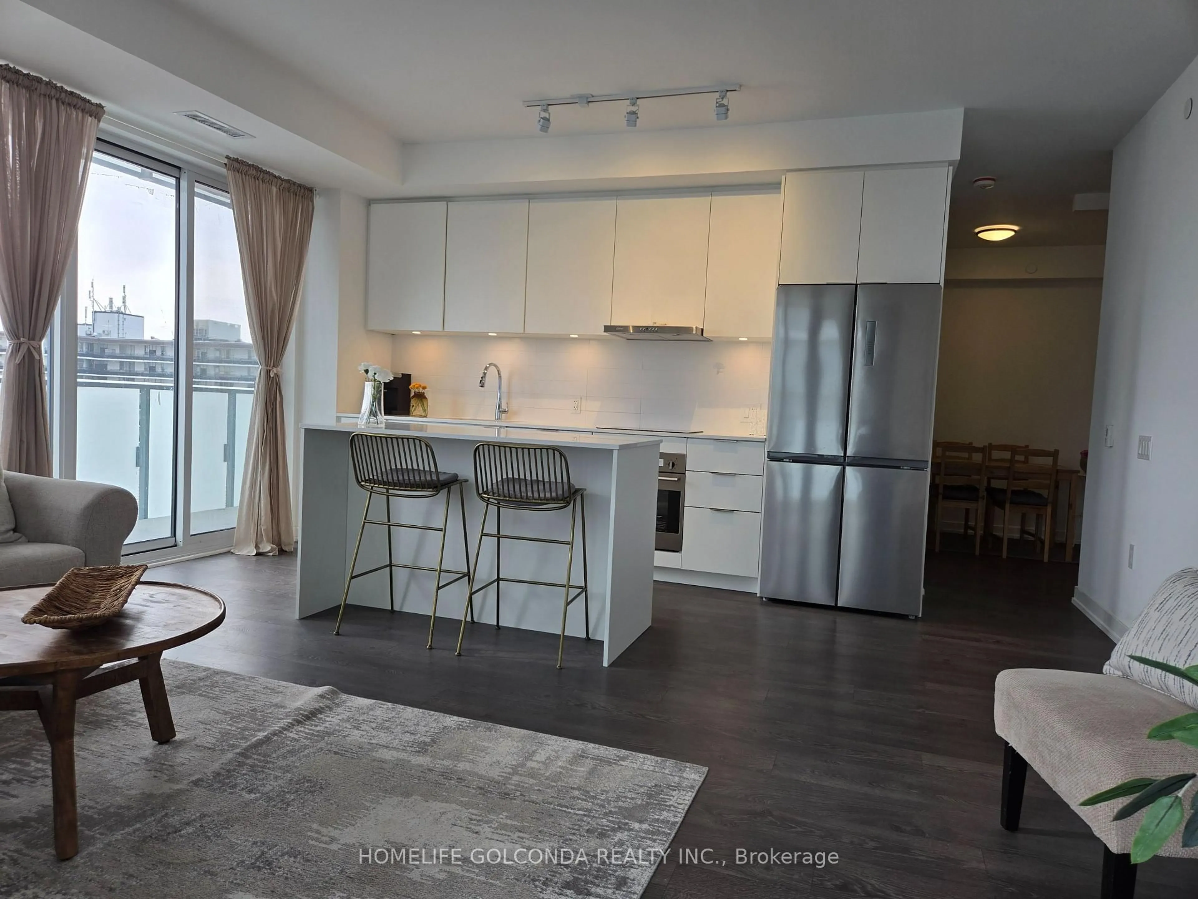 Open concept kitchen, unknown for 7 Golden Lion Hts #N1010, Toronto Ontario M2M 0C1