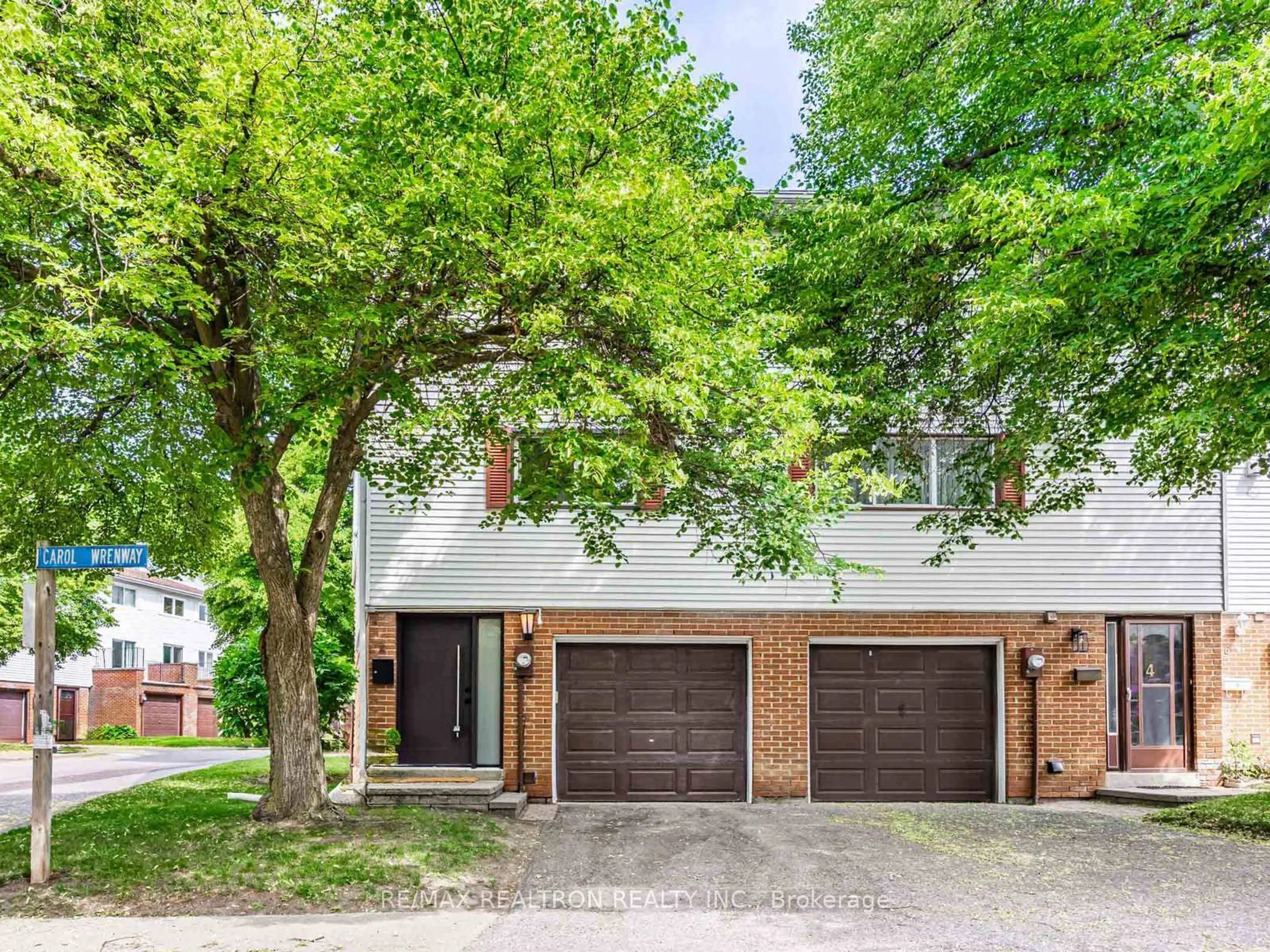 Home with brick exterior material, street for 2 Carol Wrenway, Toronto Ontario M2H 2Y6