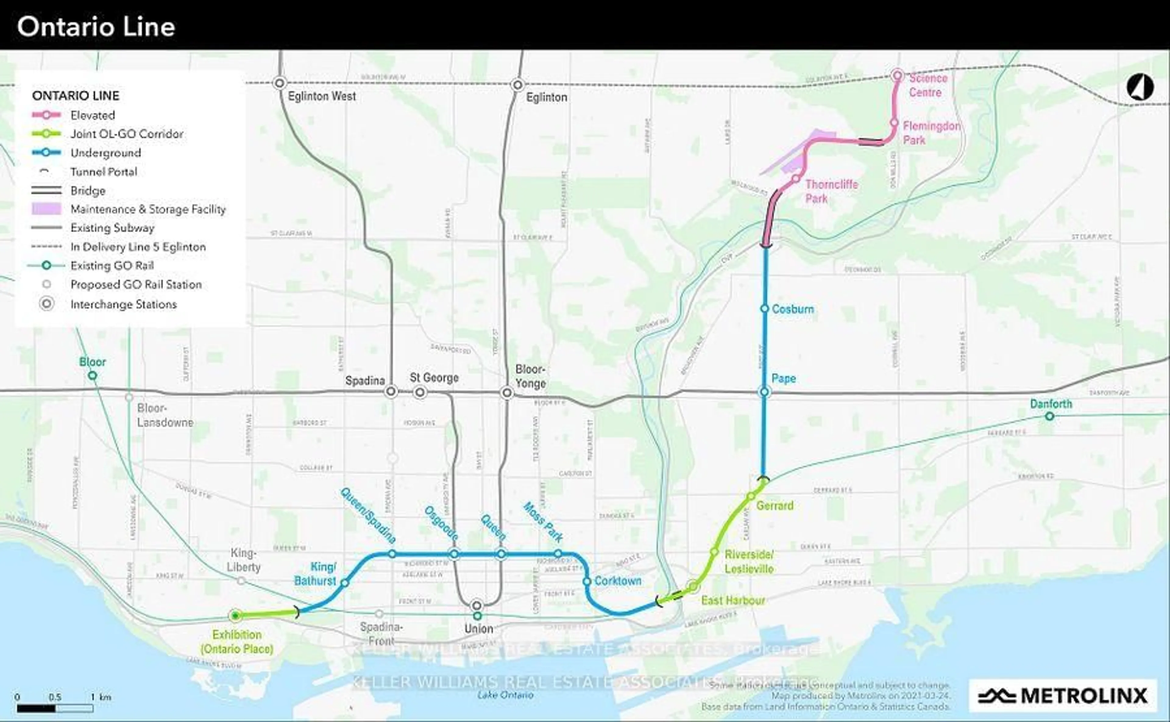 Picture of a map for 54 Stewart St, Toronto Ontario M5V 1H6