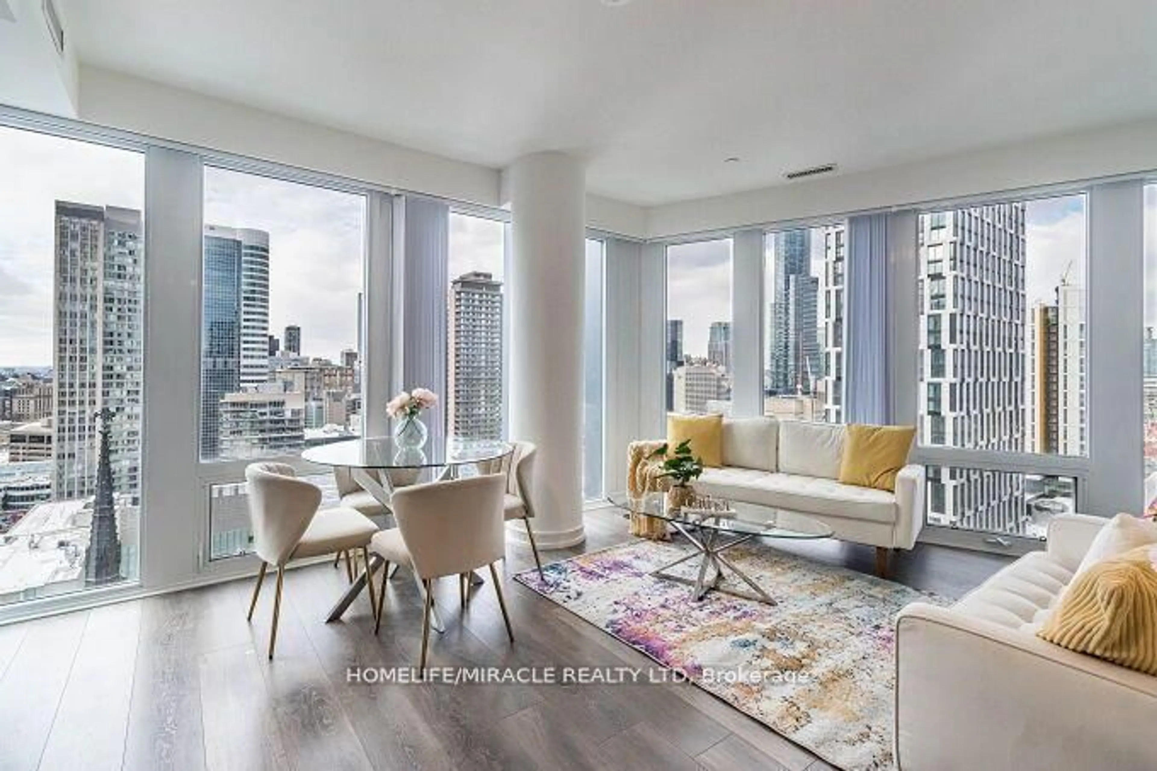 Living room with furniture, unknown for 60 Shuter St, Toronto Ontario M5B 1A8