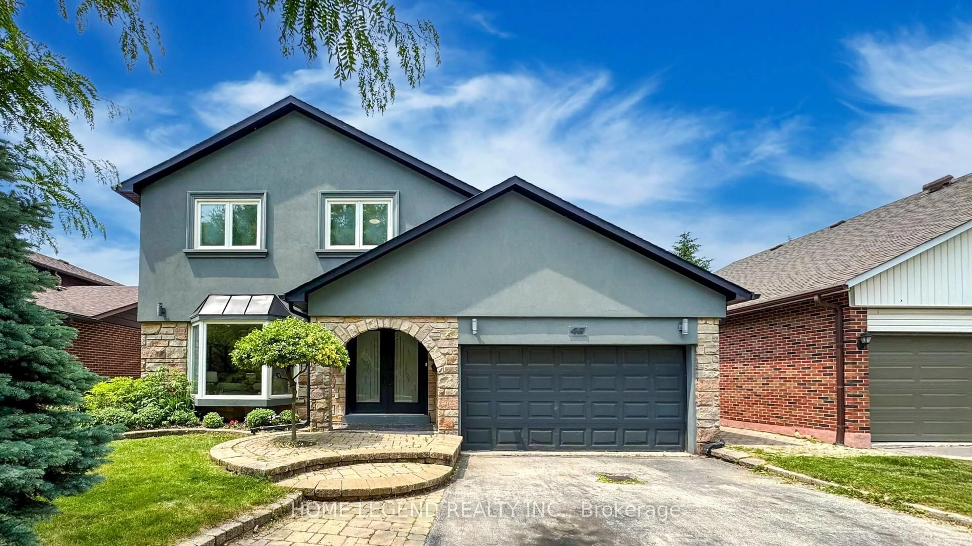 Home with brick exterior material, street for 48 Avonwick Gate, Toronto Ontario M3A 2M6