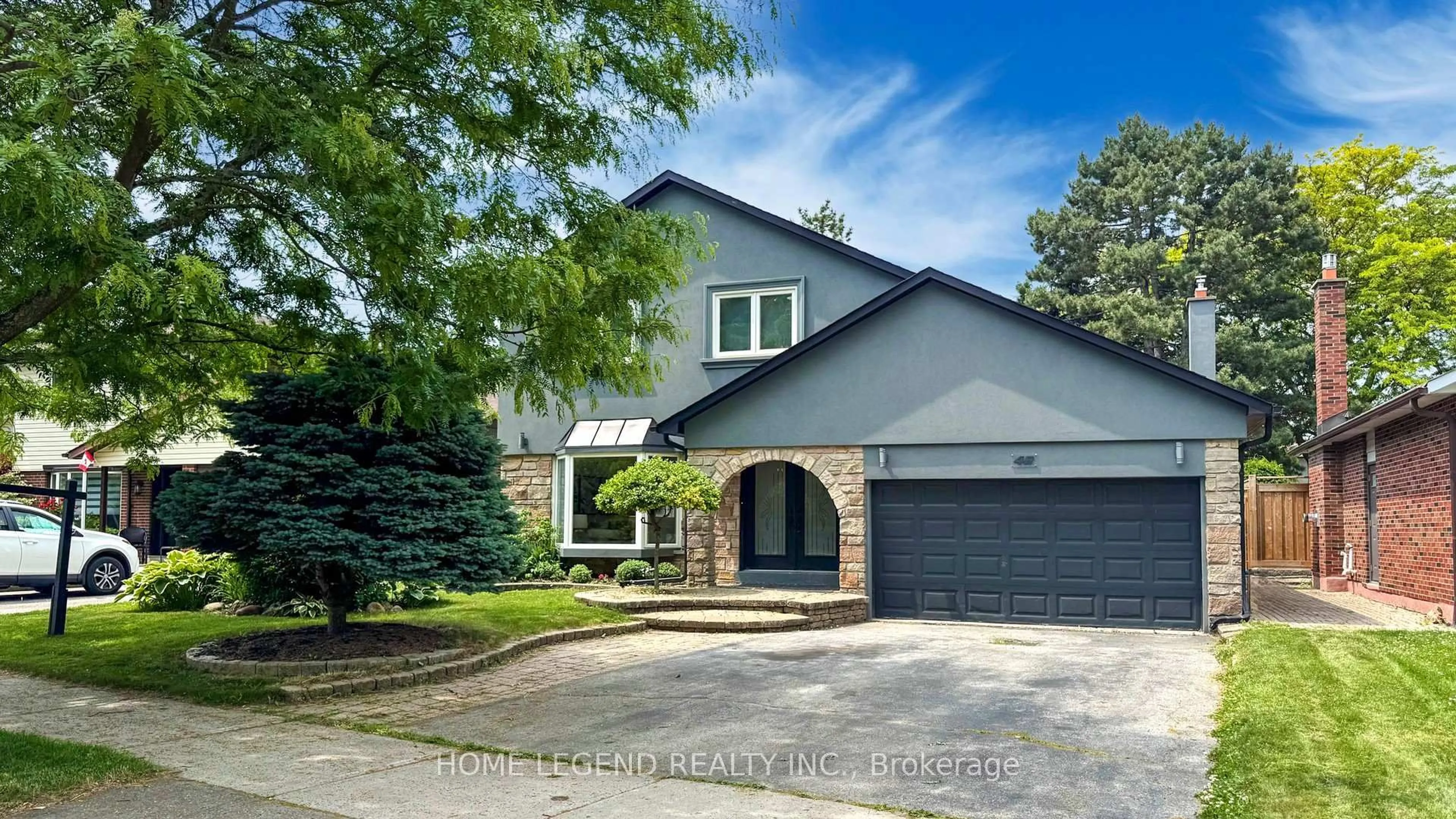 Home with brick exterior material, street for 48 Avonwick Gate, Toronto Ontario M3A 2M6