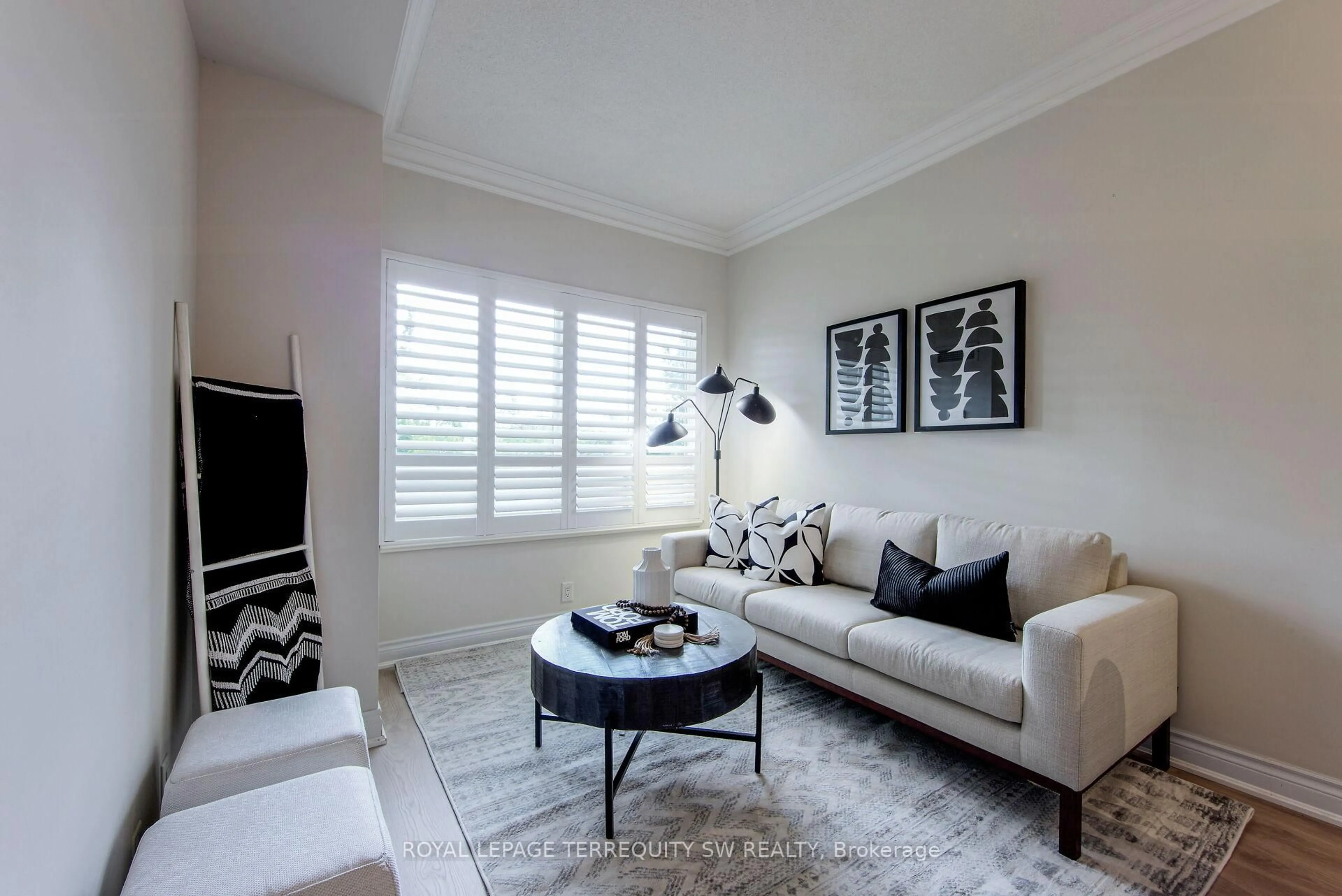 Living room with furniture, unknown for 2 Clairtrell Rd #208, Toronto Ontario M2N 7H5