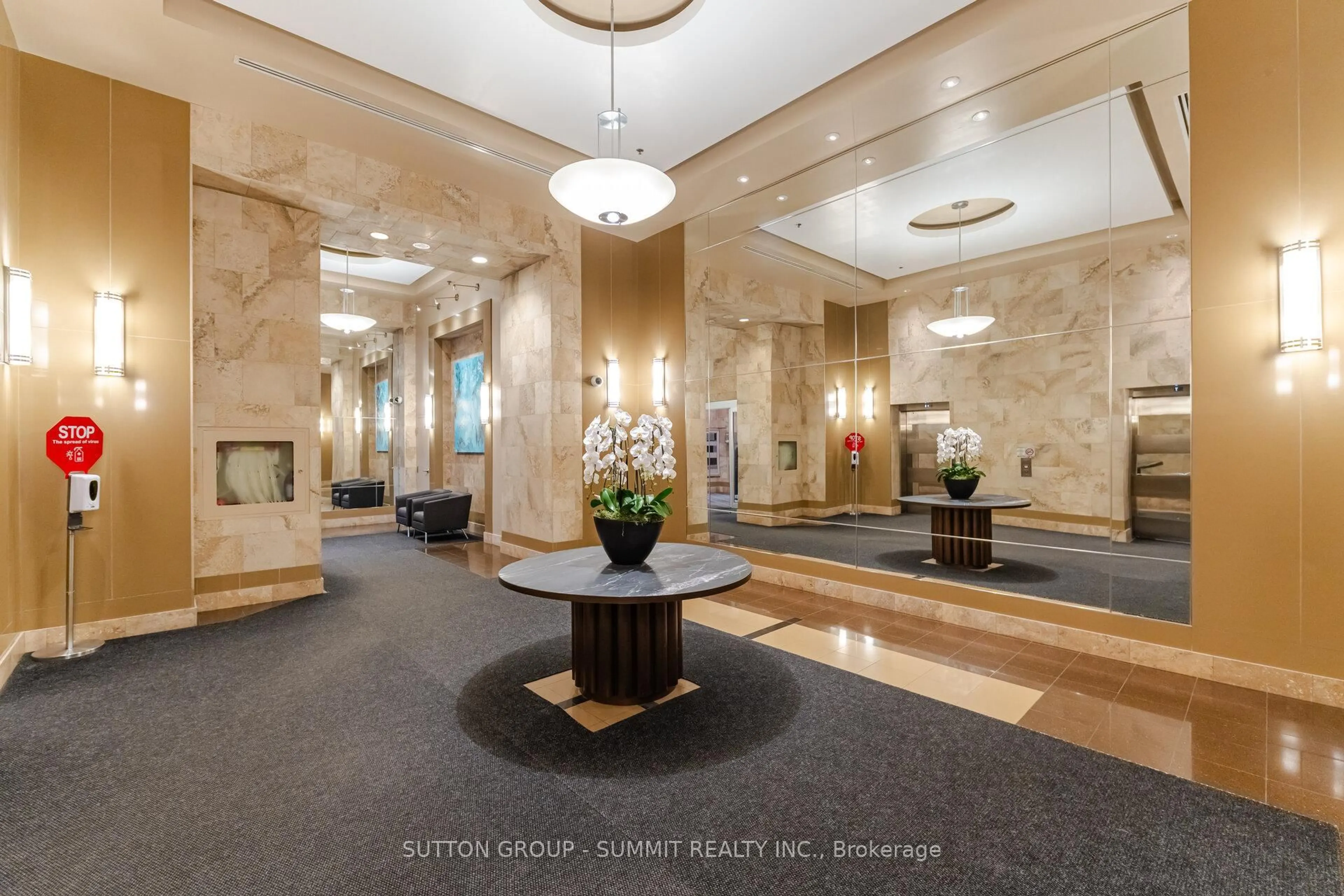 Lobby for 8 Park Rd #2001, Toronto Ontario M4W 3S5