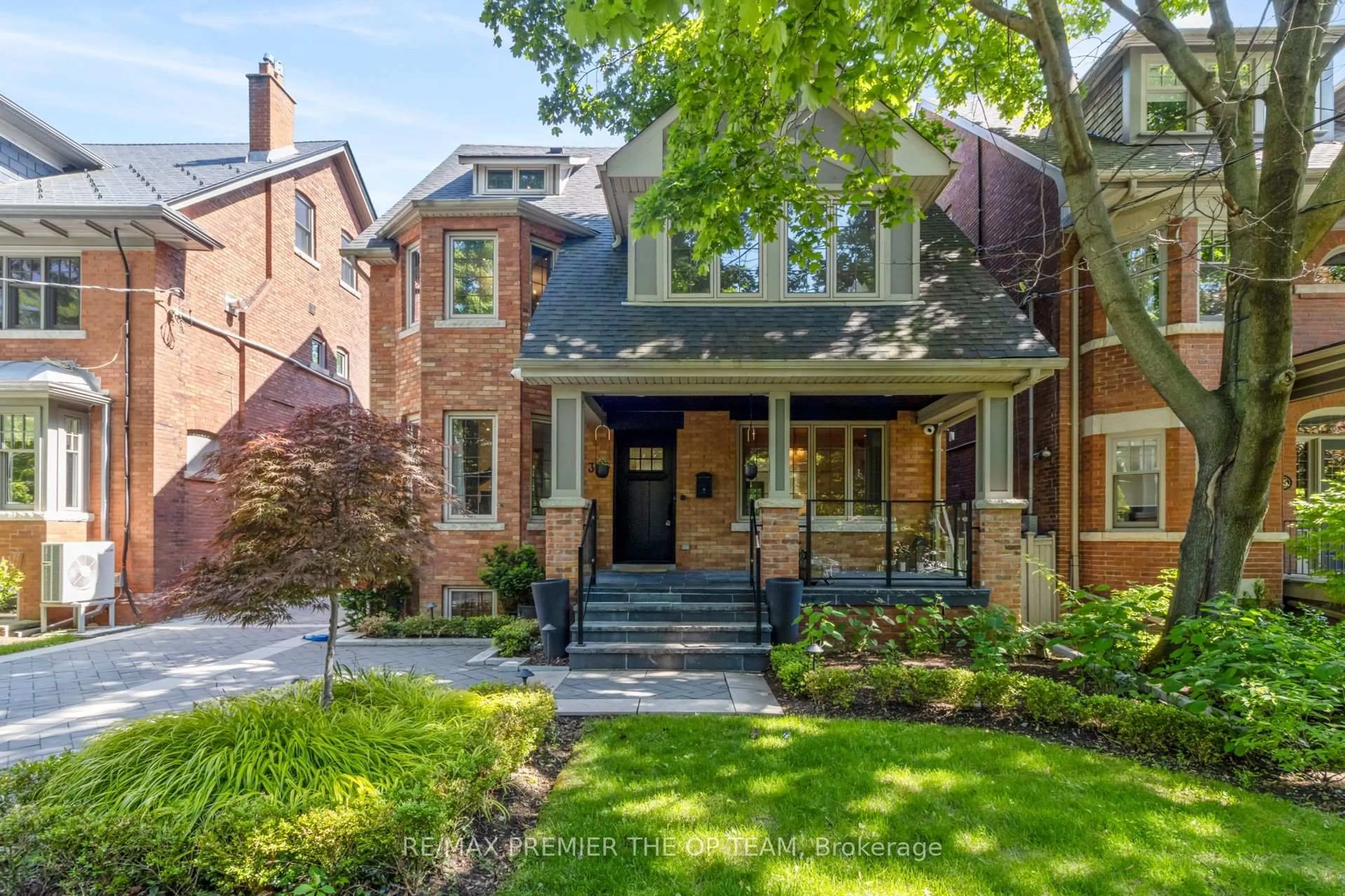 Home with brick exterior material, street for 37 St Andrews Gdns, Toronto Ontario M4W 2C9