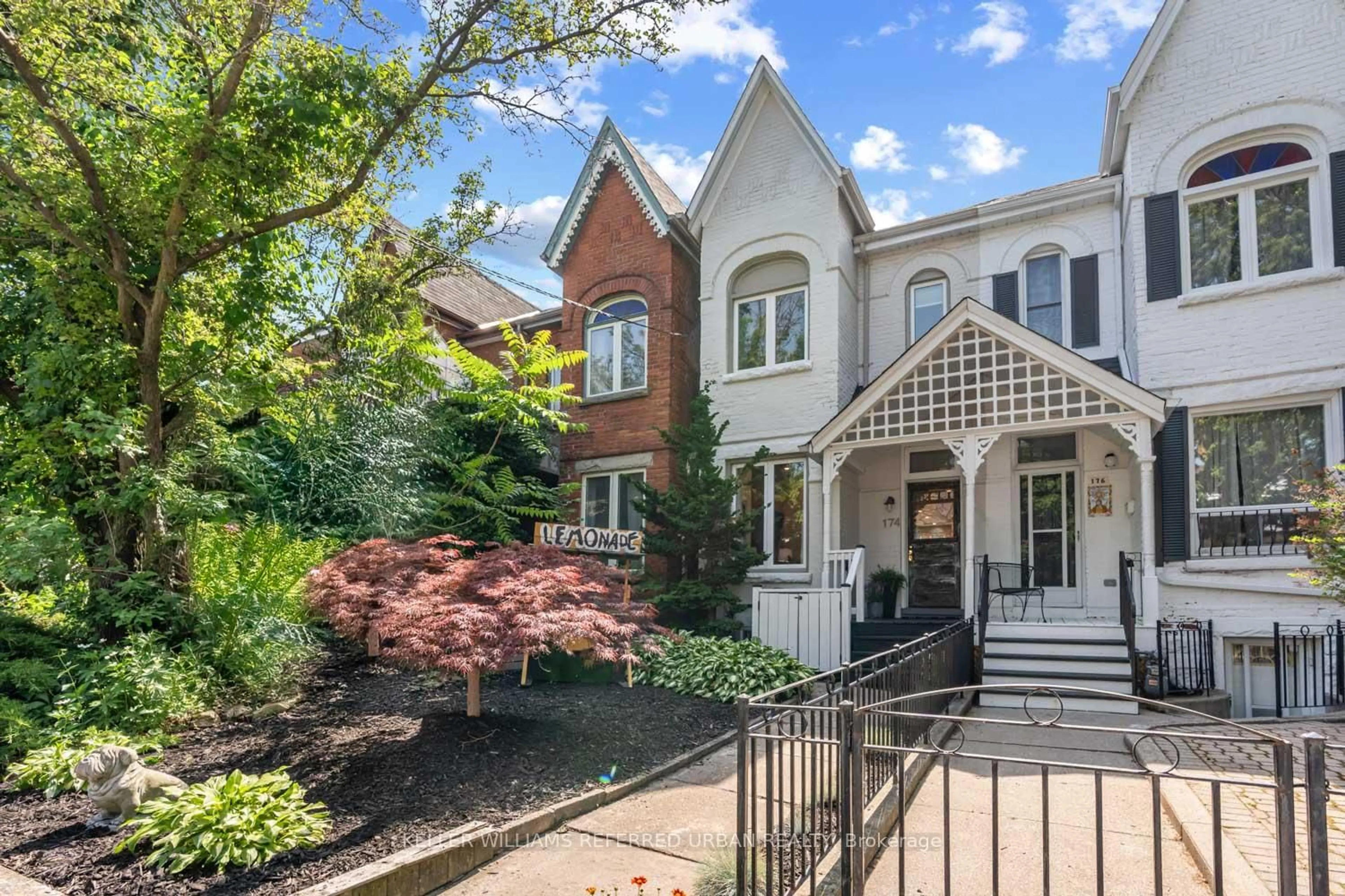 Home with brick exterior material, street for 174 Margueretta St, Toronto Ontario M6H 3S3