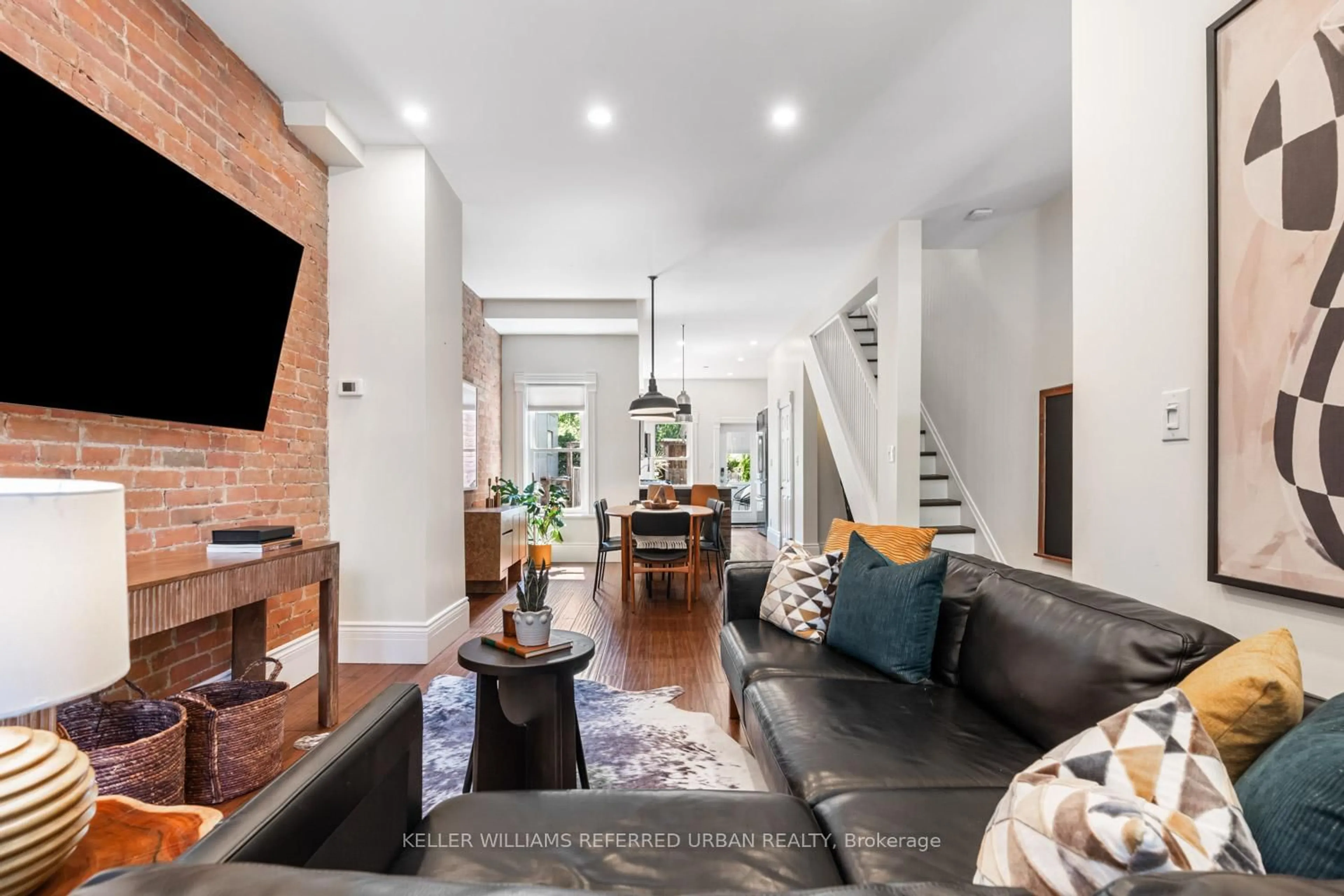Living room with furniture, unknown for 174 Margueretta St, Toronto Ontario M6H 3S3