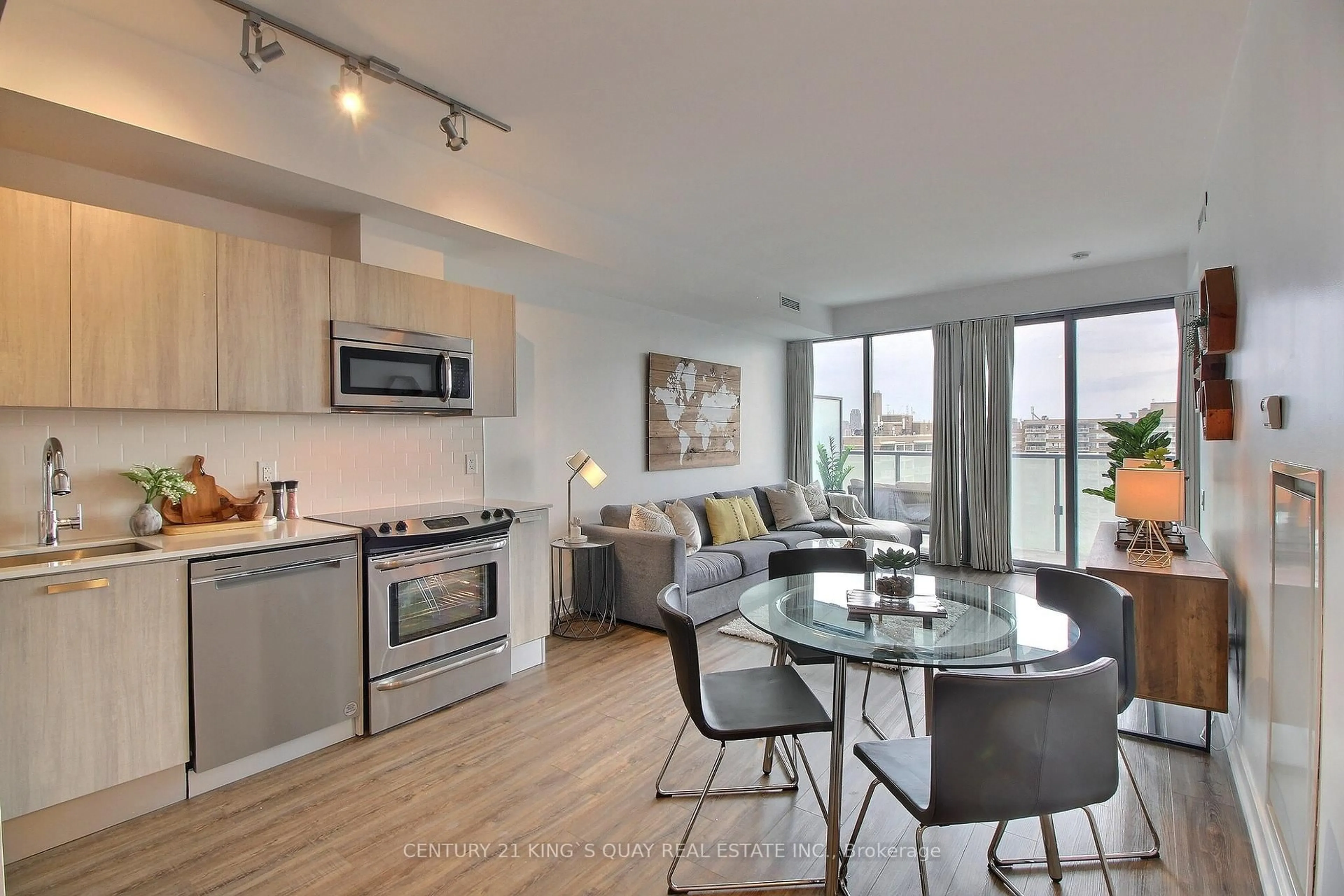 Open concept kitchen, unknown for 1815 Yonge St #1603, Toronto Ontario M4T 2A4
