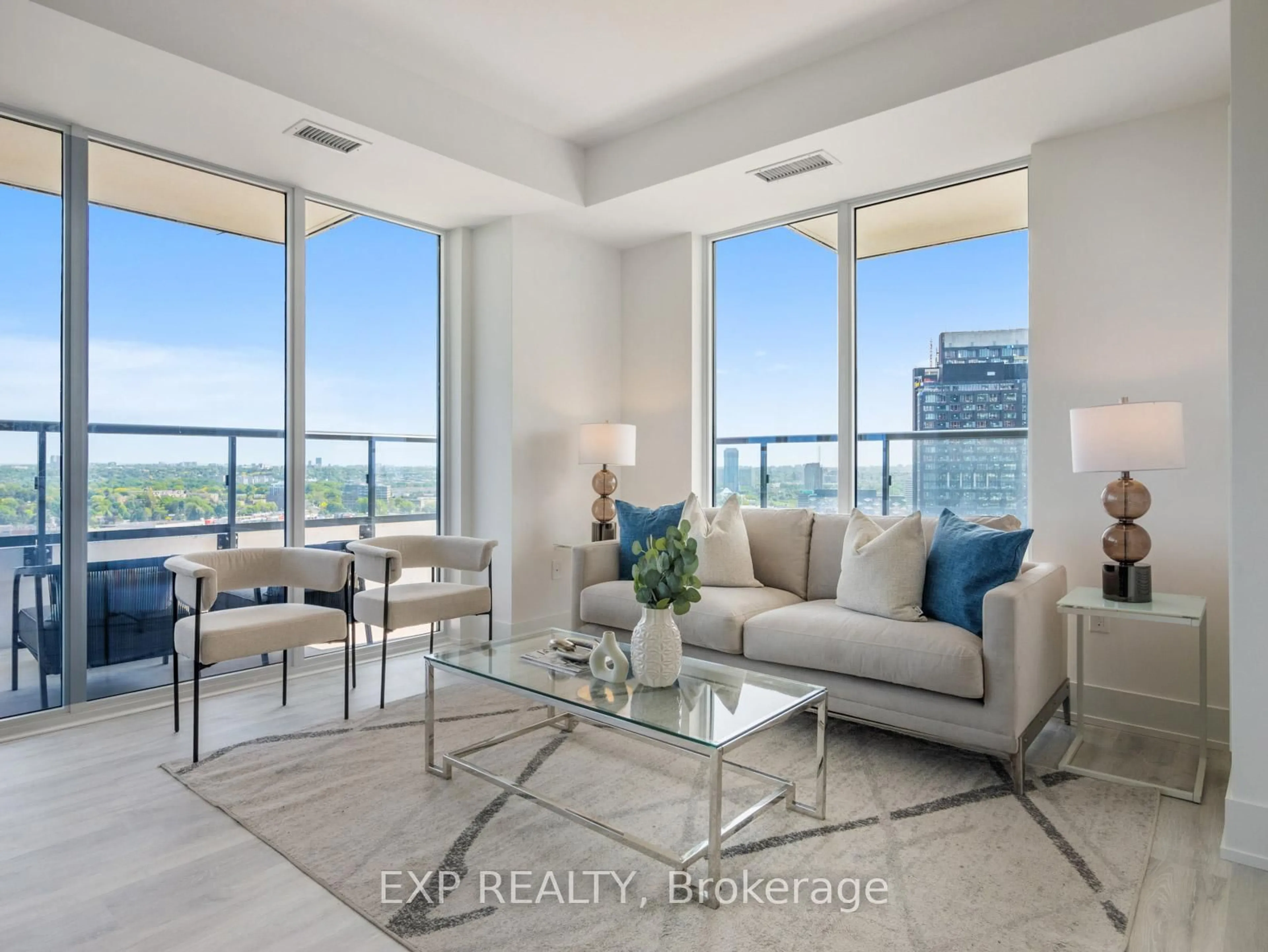 Living room with furniture, unknown for 10 Inn On The Park Dr #2404, Toronto Ontario M3C 0P9
