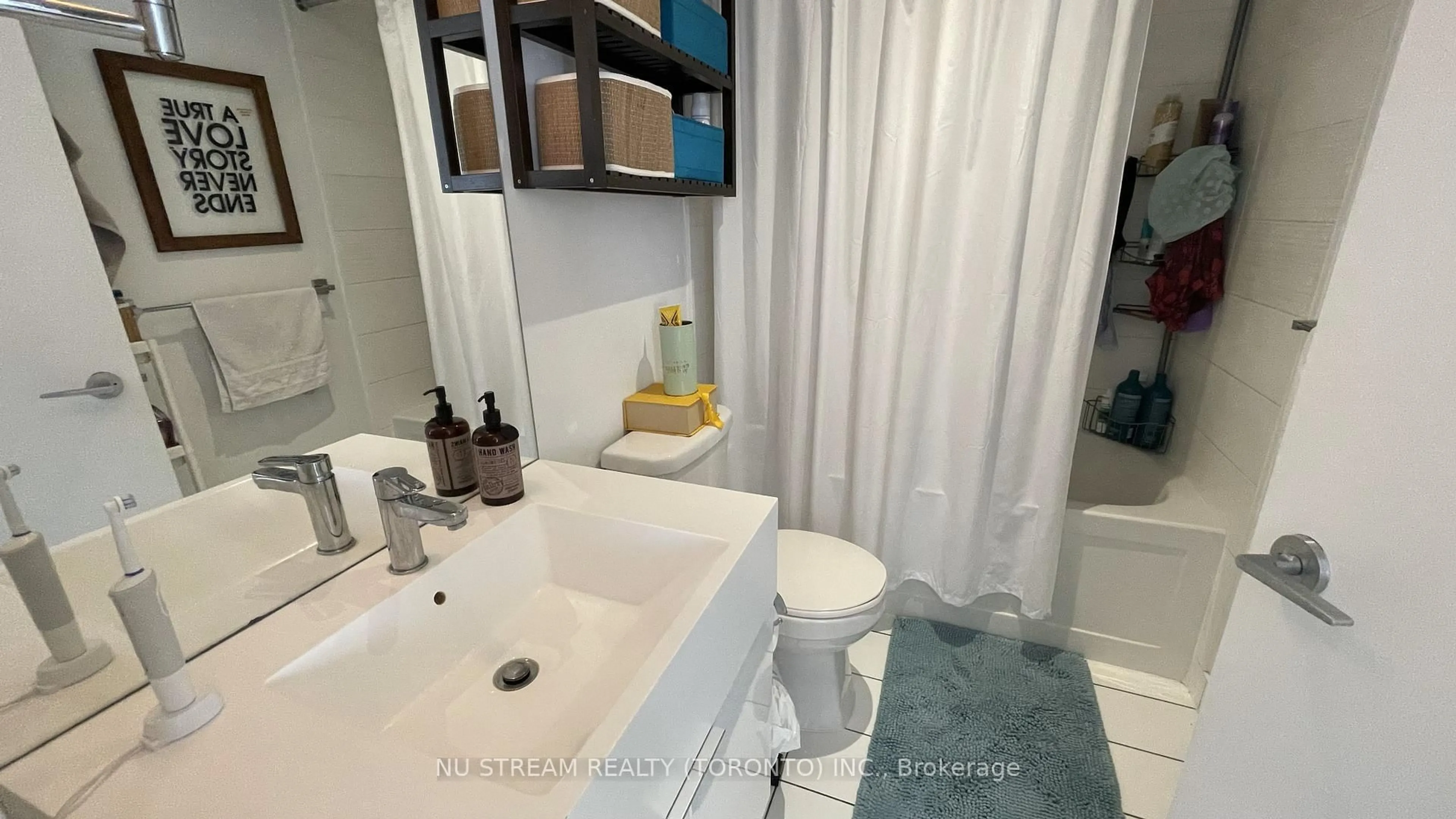 Contemporary bathroom, ceramic/tile floor for 10 Capreol Crt #1201, Toronto Ontario M5V 4B3