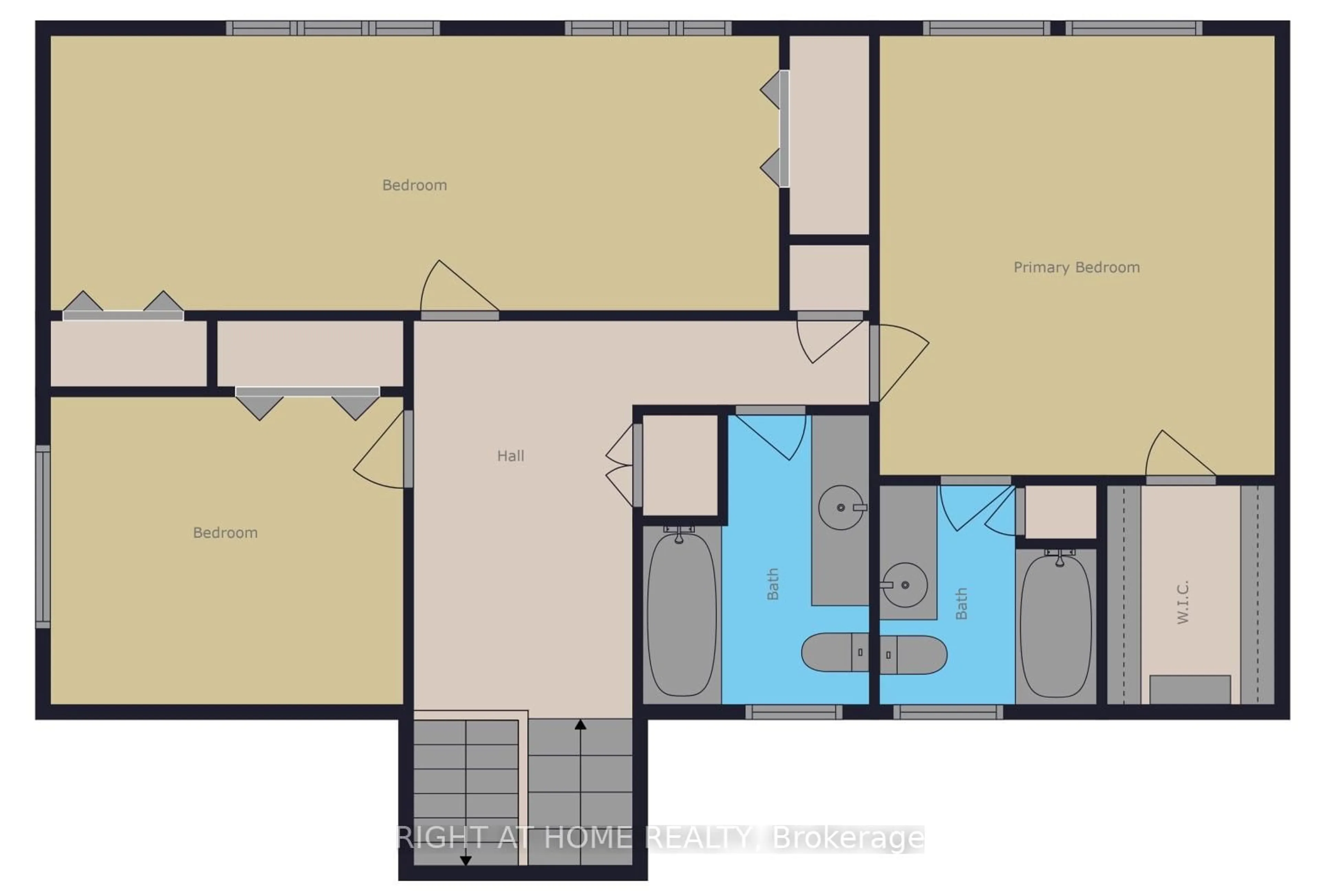 Floor plan for 1 Denmark Cres, Toronto Ontario M2R 1J3