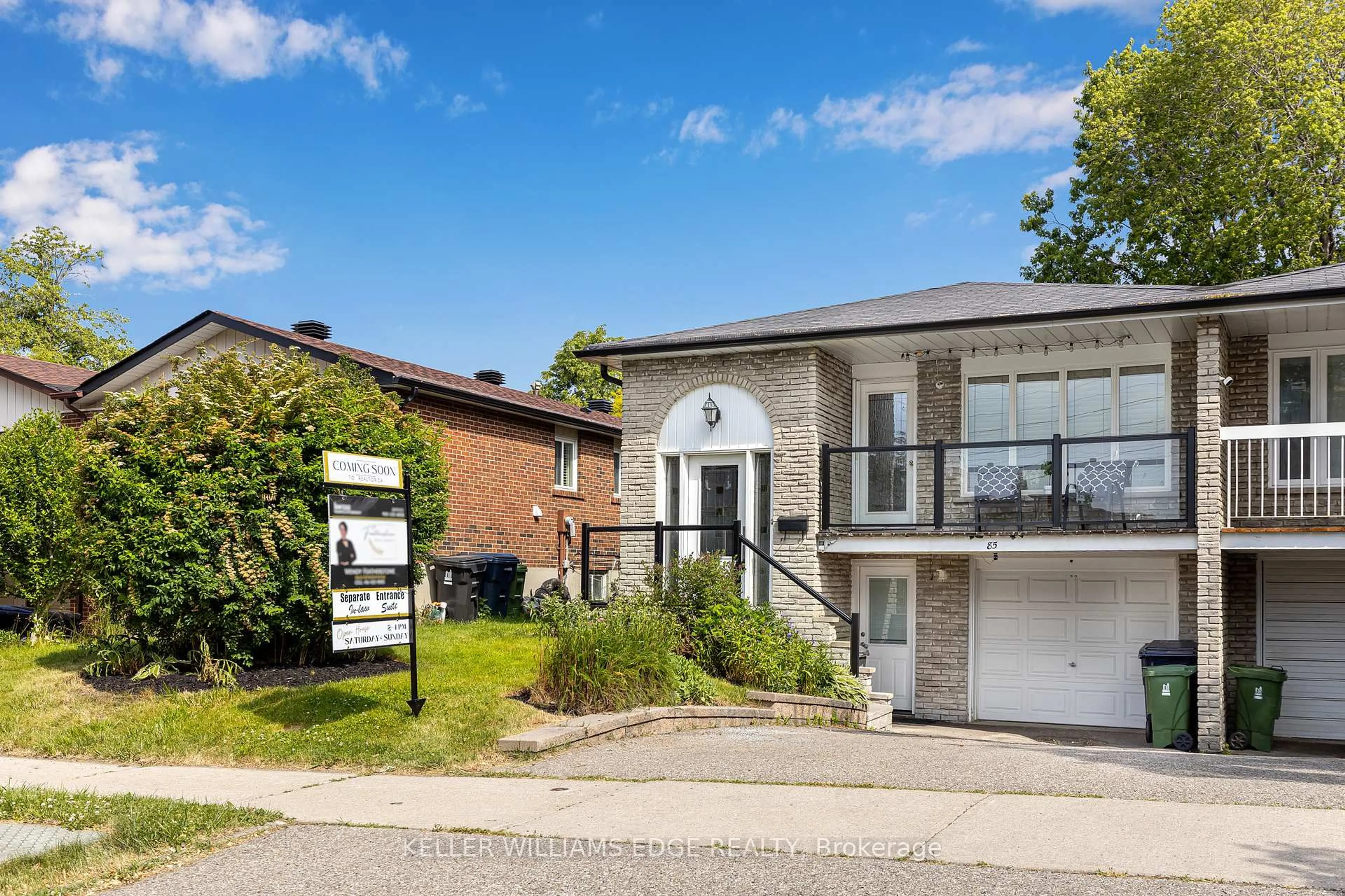 Home with brick exterior material, street for 85 Sexton Cres, Toronto Ontario M2H 2L7