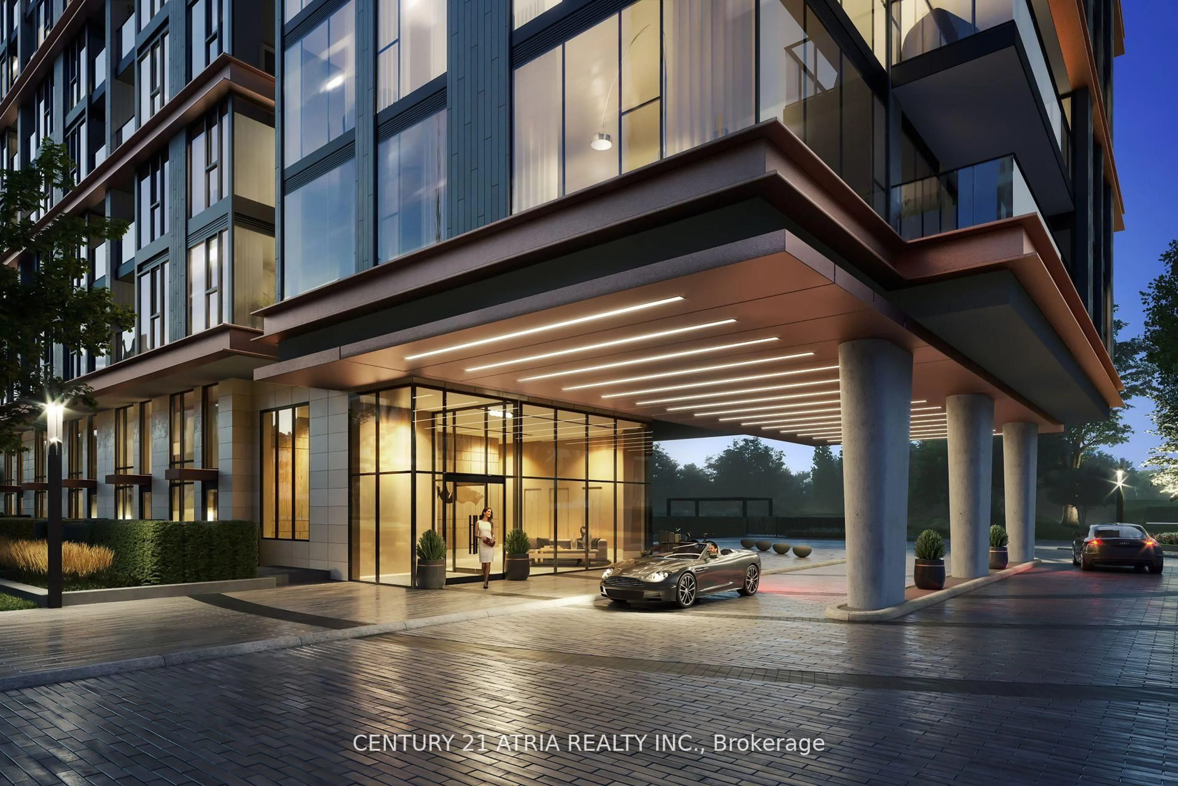 Indoor foyer for 250 Lawrence St #717, Toronto Ontario M5M 1B2