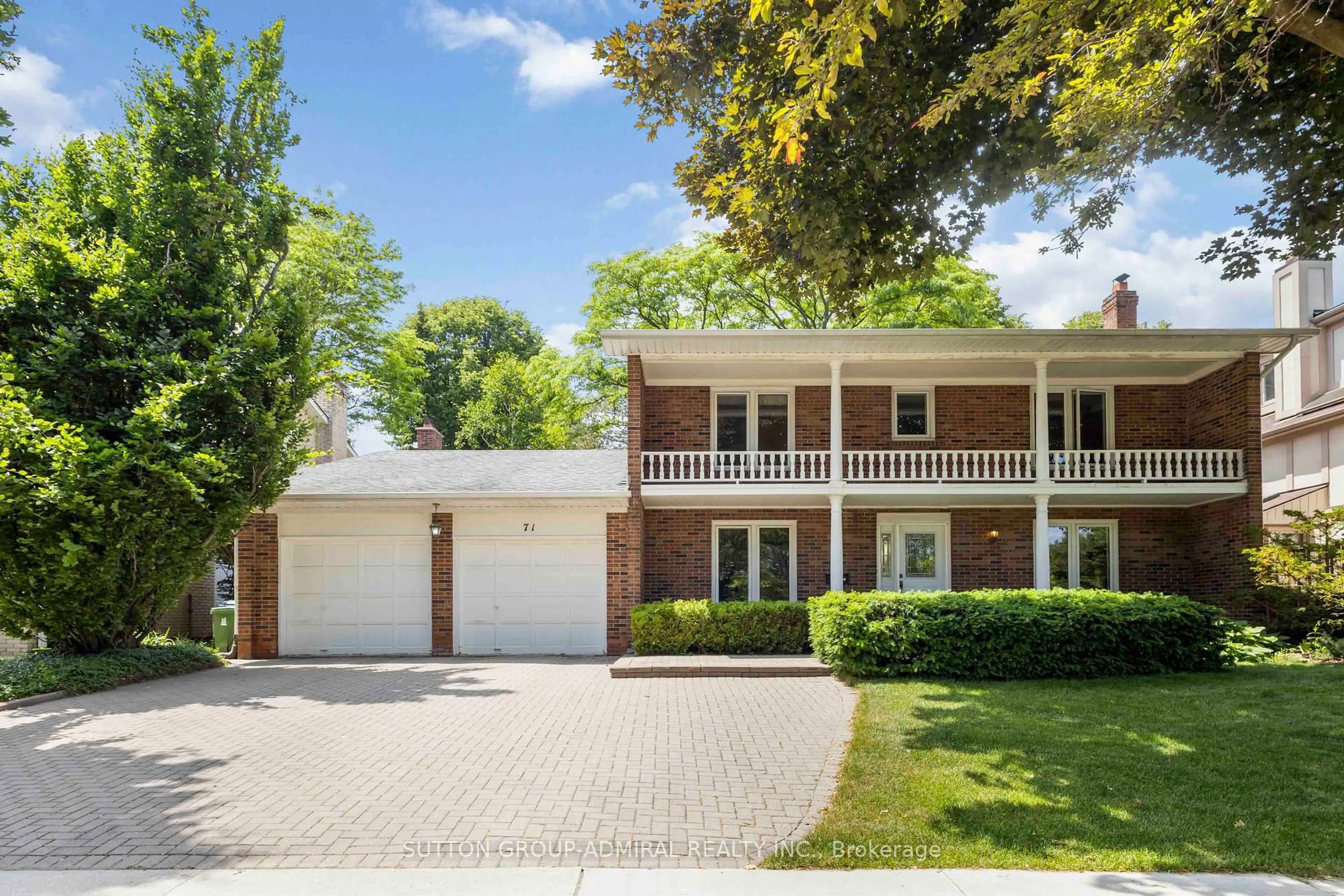 Home with brick exterior material, street for 71 Farmstead Rd, Toronto Ontario M2L 2X2