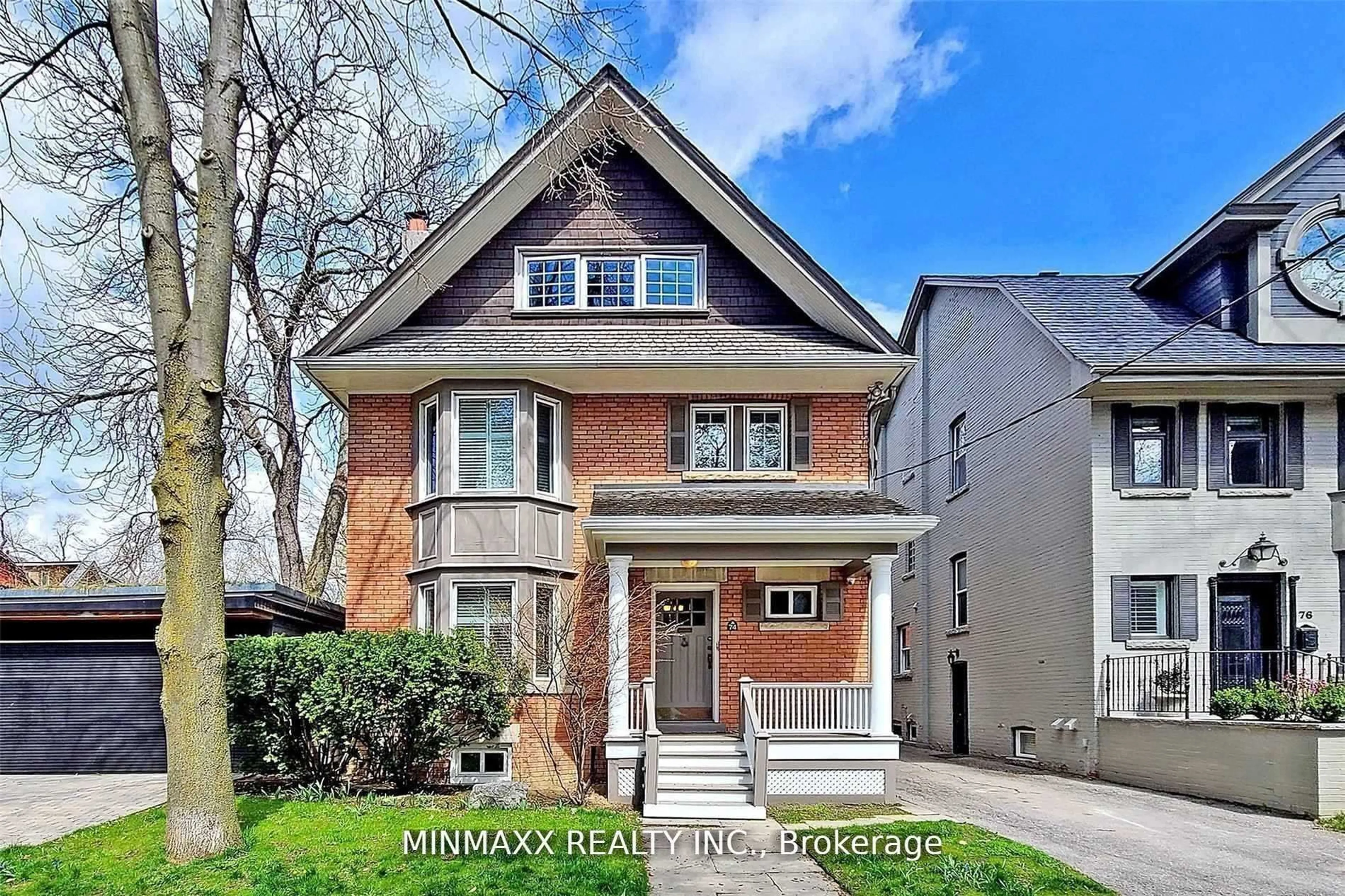 Home with brick exterior material, street for 74 Dale Ave, Toronto Ontario M4W 1K9