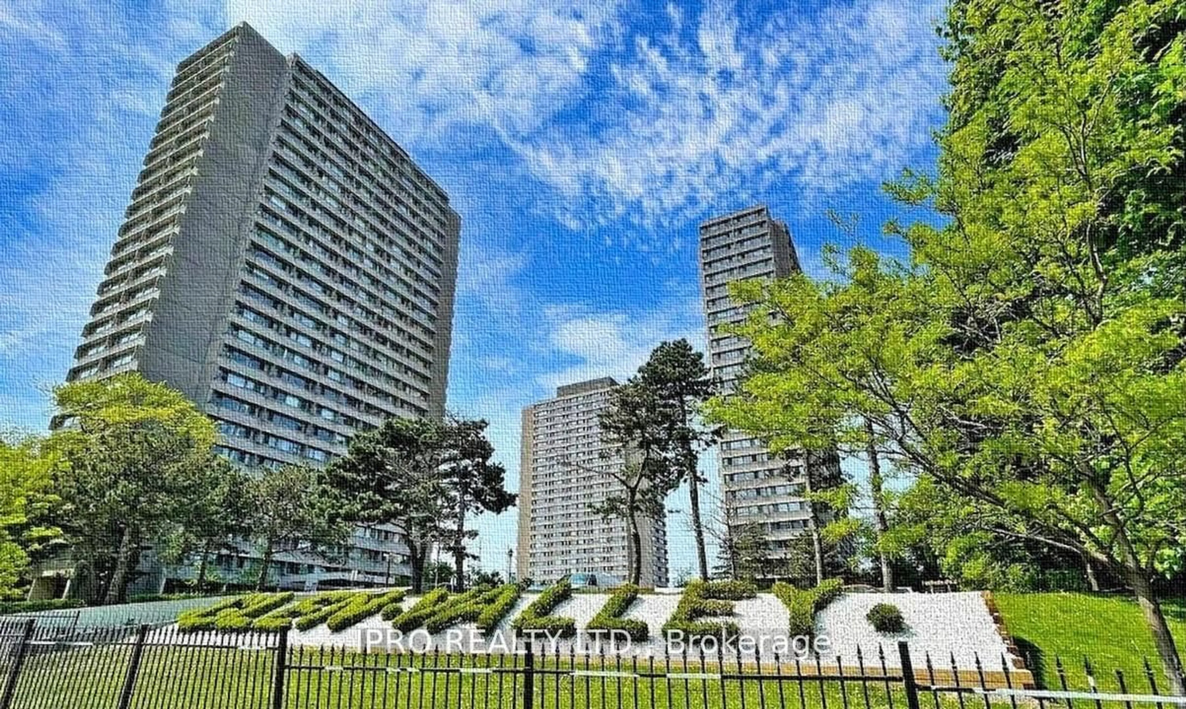 Patio, street for 725 Don Mills Rd #1203, Toronto Ontario M3C 1S7