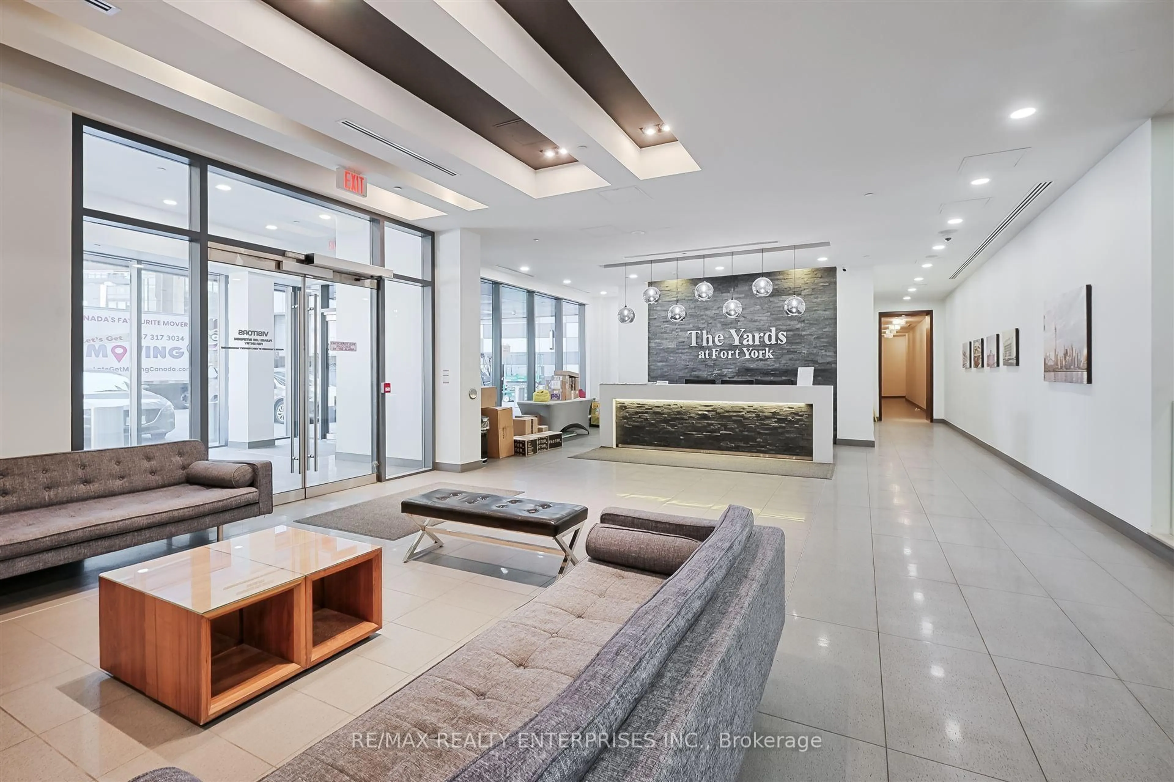 Lobby for 20 Bruyeres Mews #2605, Toronto Ontario M5V 0G8