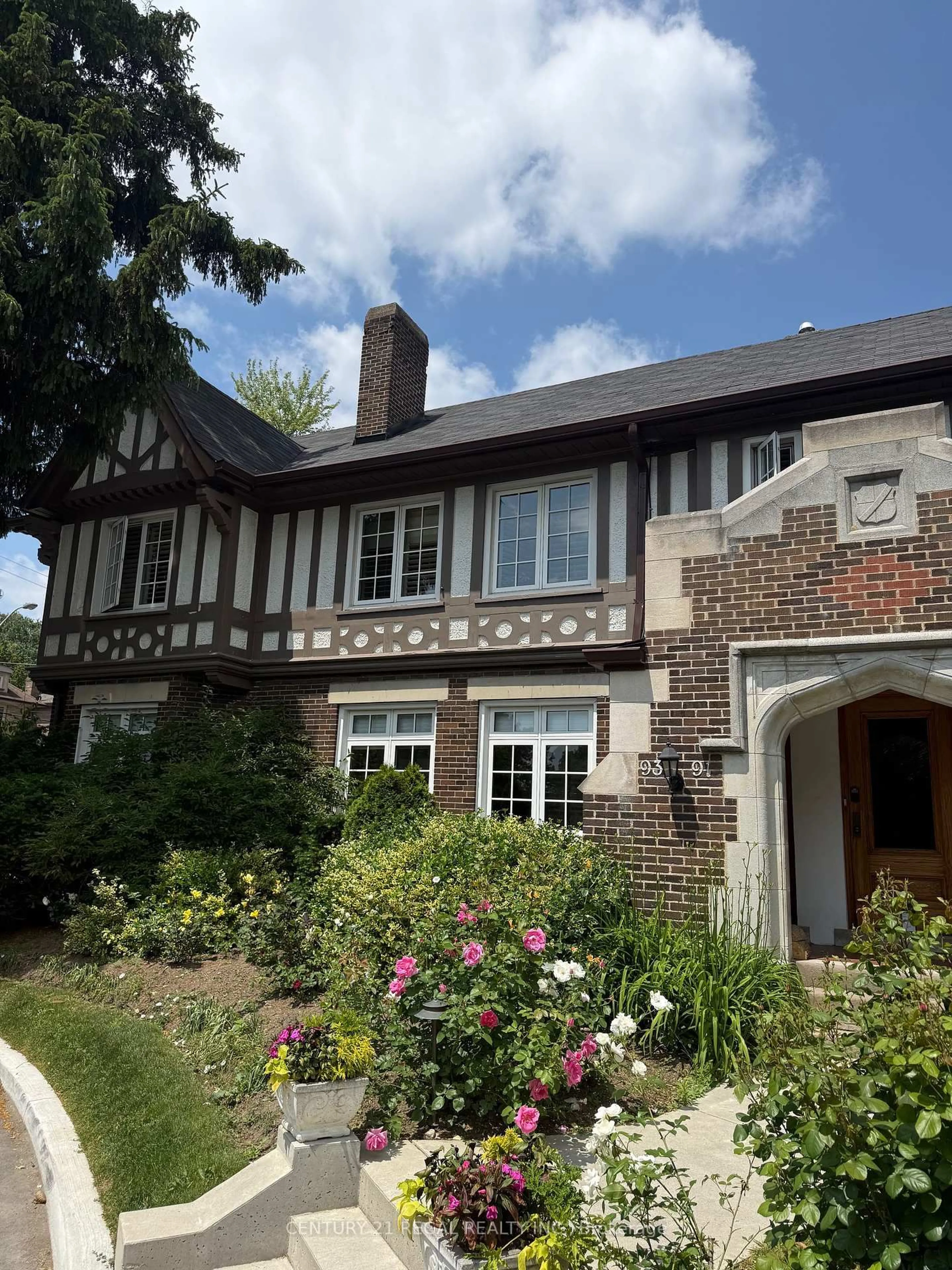 Home with brick exterior material, street for 93 Douglas Cres, Toronto Ontario M4W 2E6