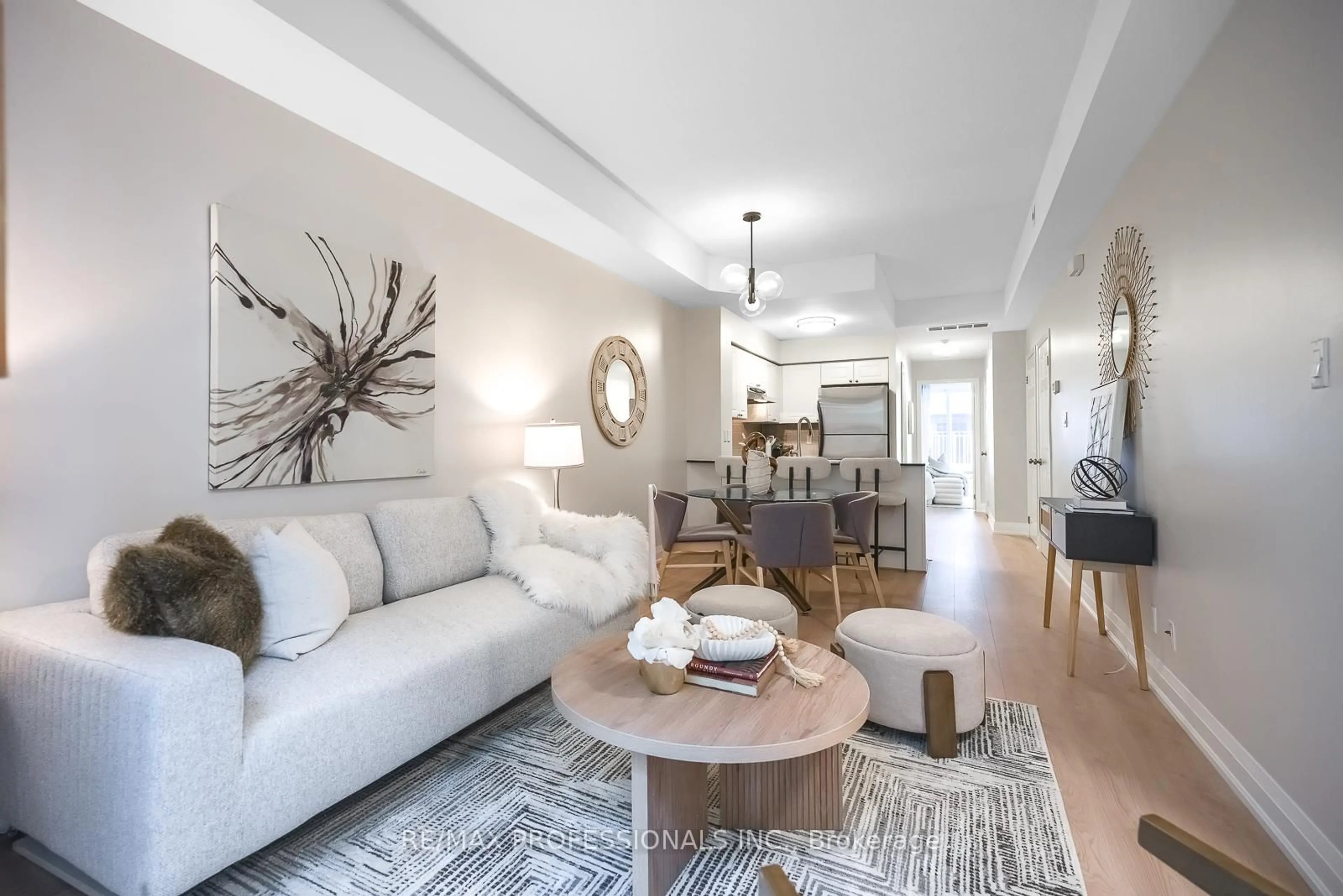 Living room with furniture, unknown for 36 Stadium Rd #562, Toronto Ontario M5V 3P4