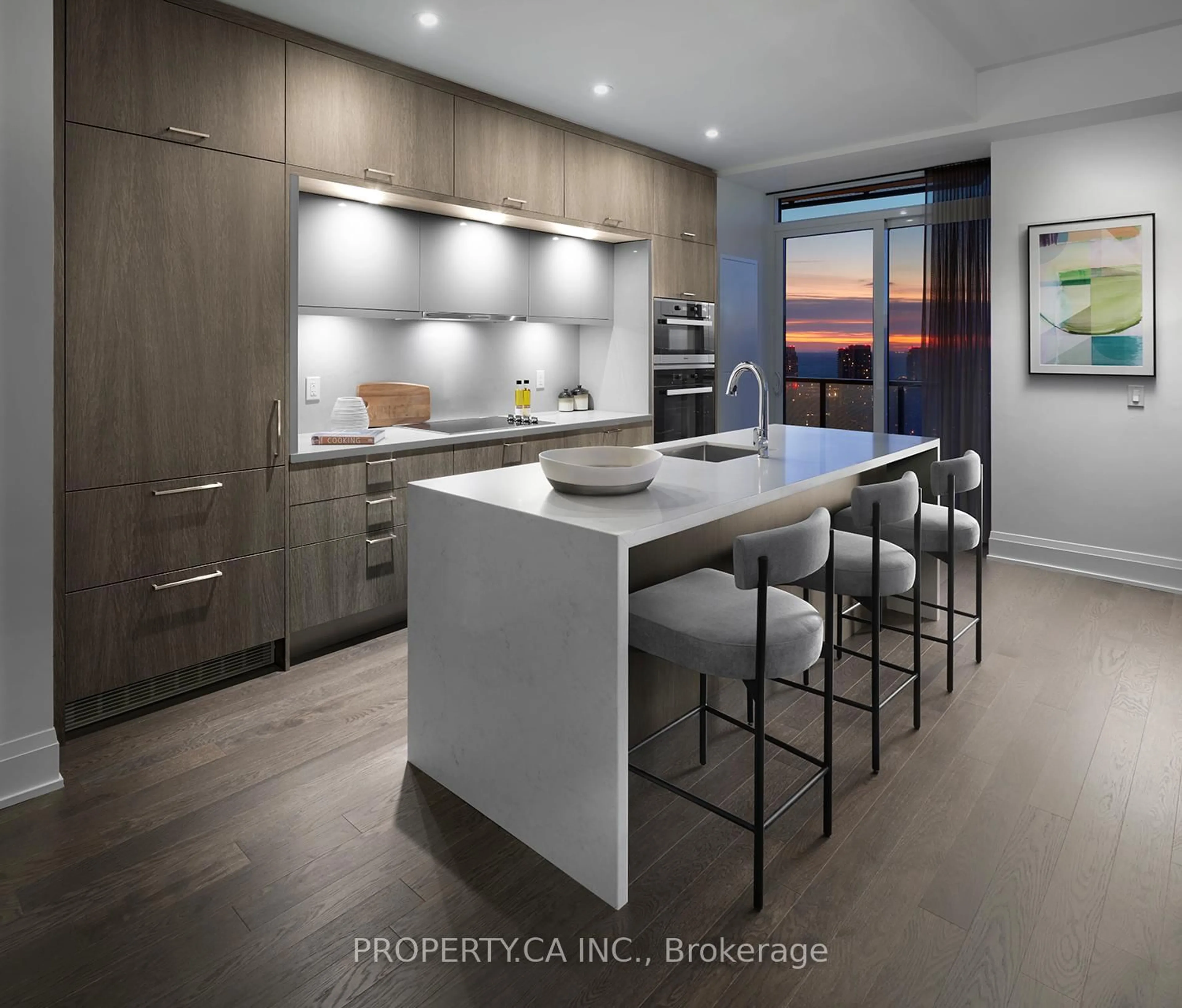 Contemporary kitchen, unknown for 470 Front St #2605, Toronto Ontario M5V 0V6