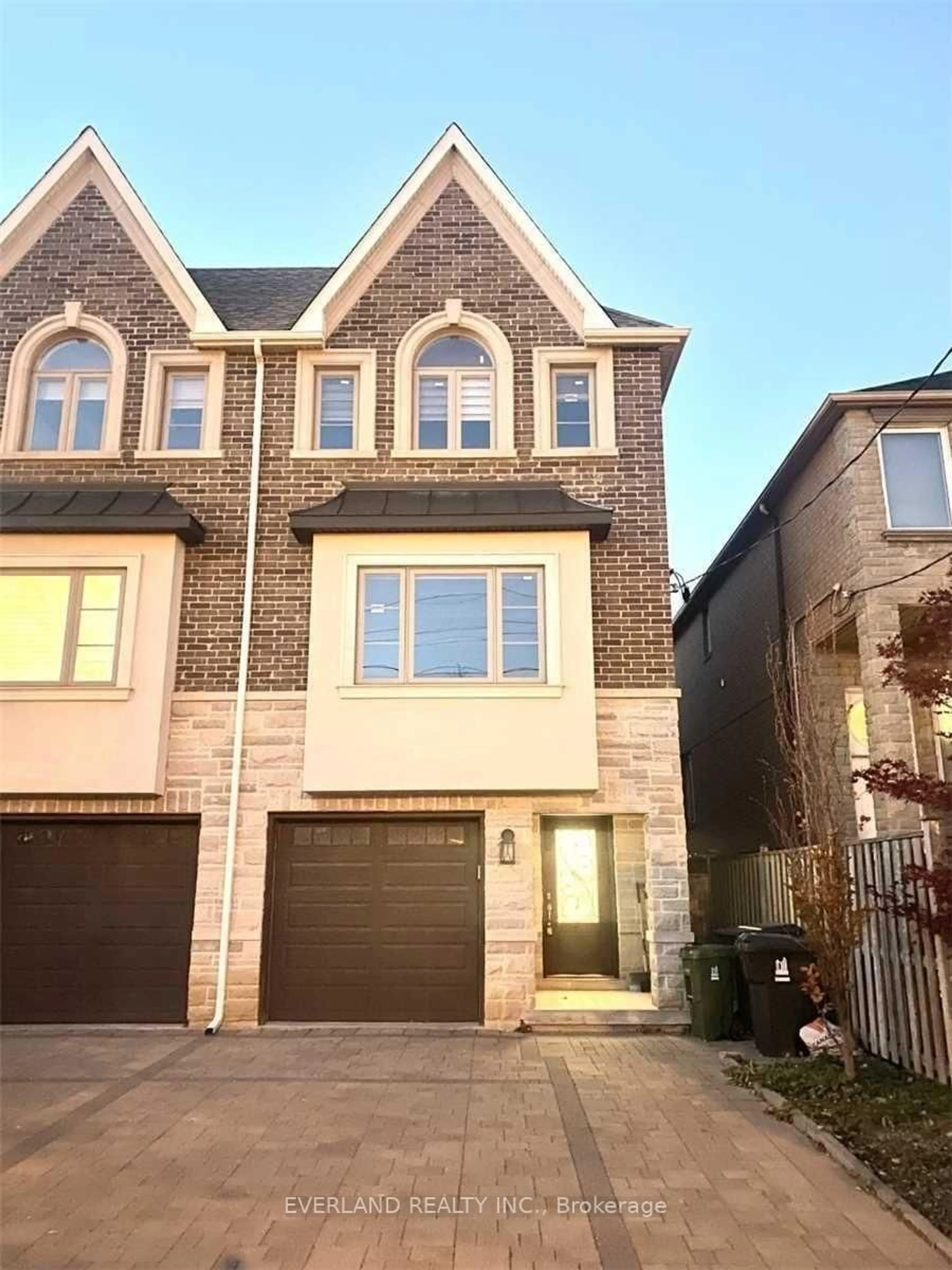 Home with brick exterior material, street for 160B Finch Ave, Toronto Ontario M2N 4R9