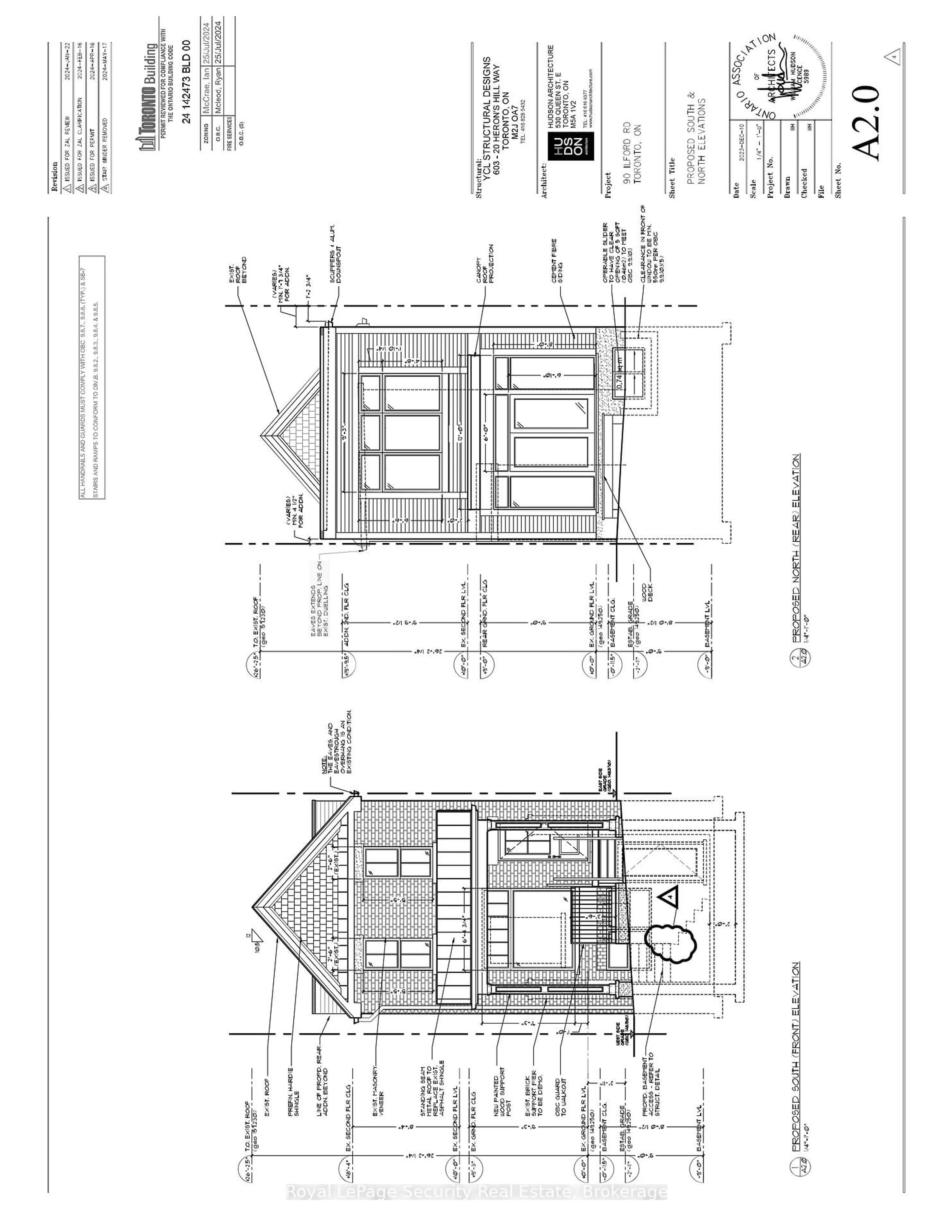 Floor plan for 90 Ilford Rd, Toronto Ontario M6G 2H5