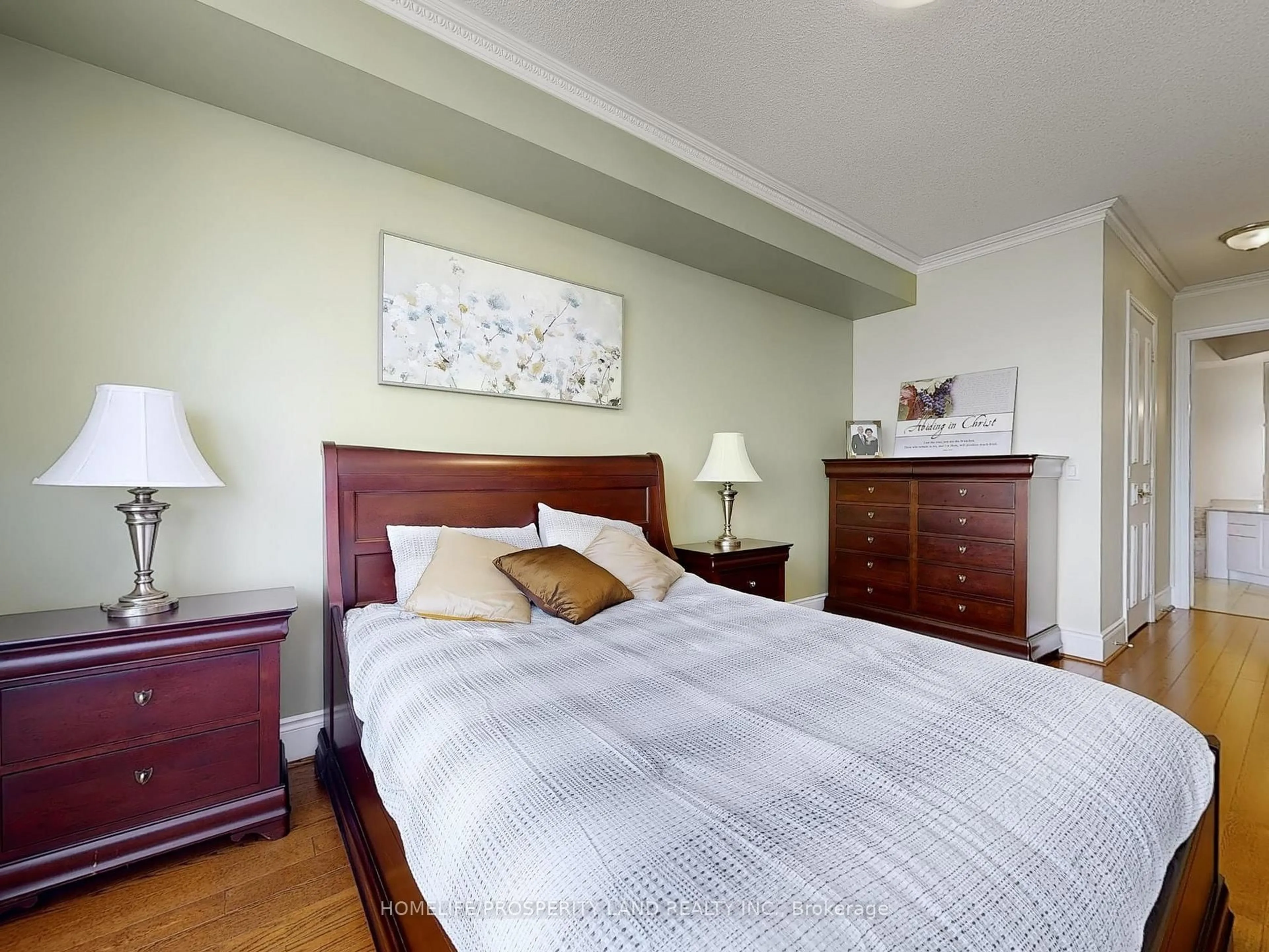 Bedroom with bed, unknown for 89 Skymark Dr #2712, Toronto Ontario M2H 3S6