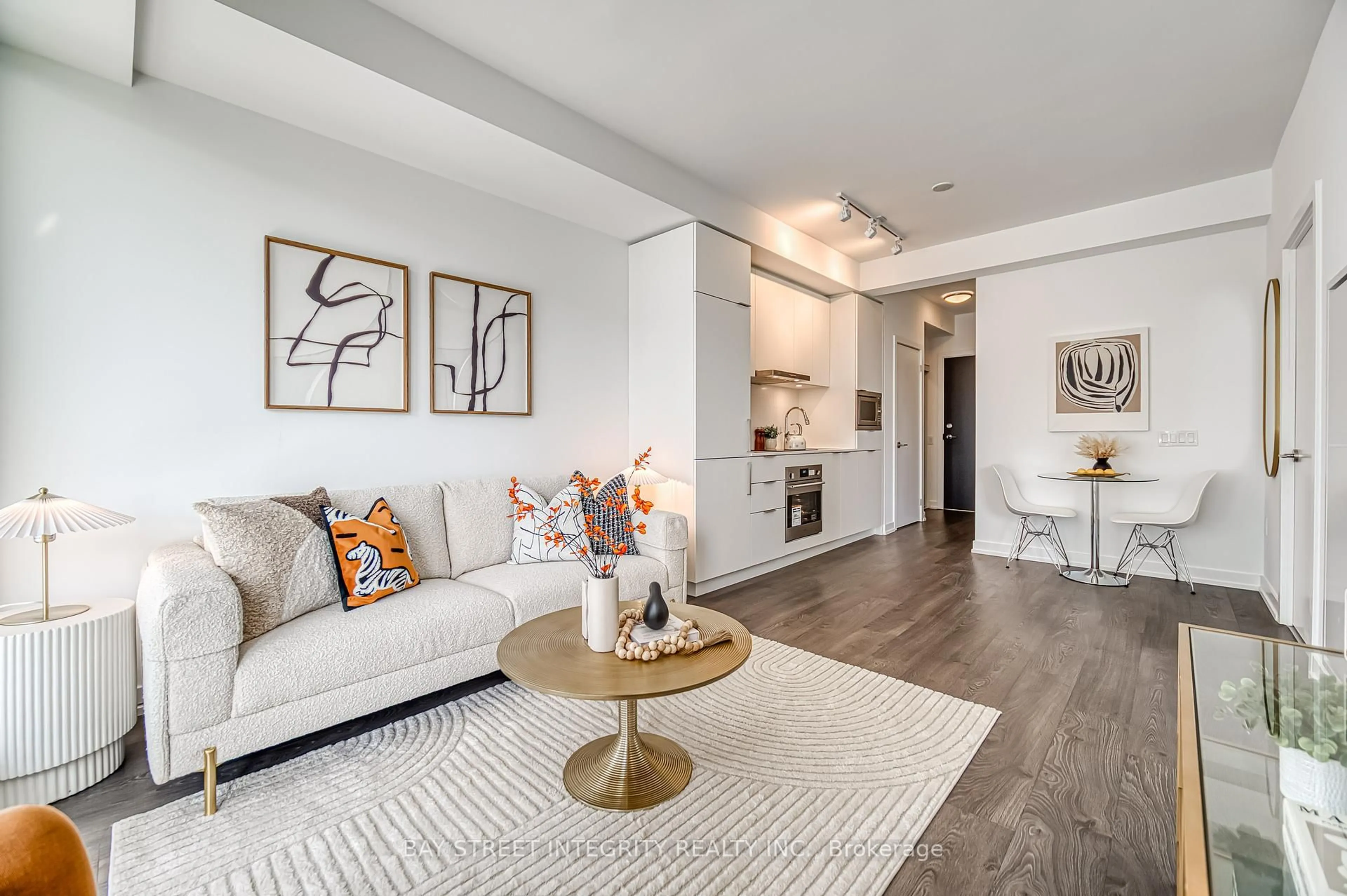 Living room with furniture, unknown for 7 Golden Lion Hts #N1008, Toronto Ontario M2M 0C1