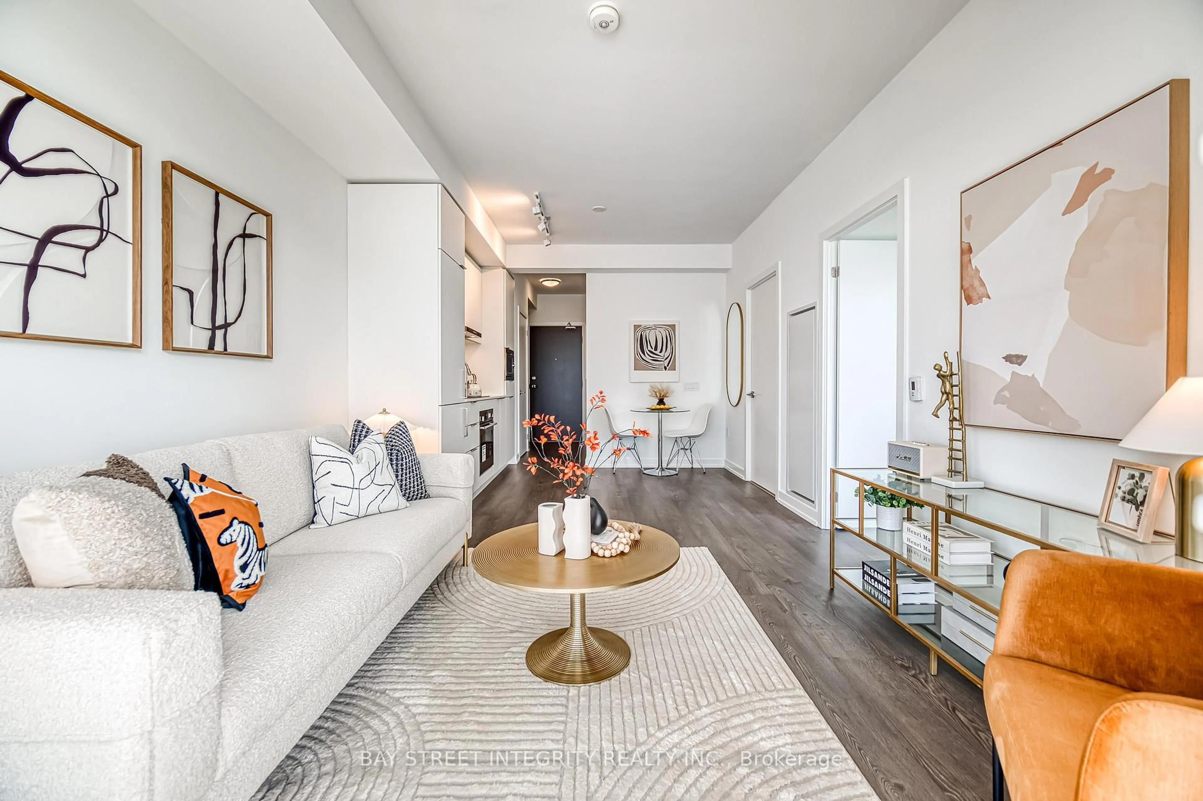 Living room with furniture, unknown for 7 Golden Lion Hts #N1008, Toronto Ontario M2M 0C1