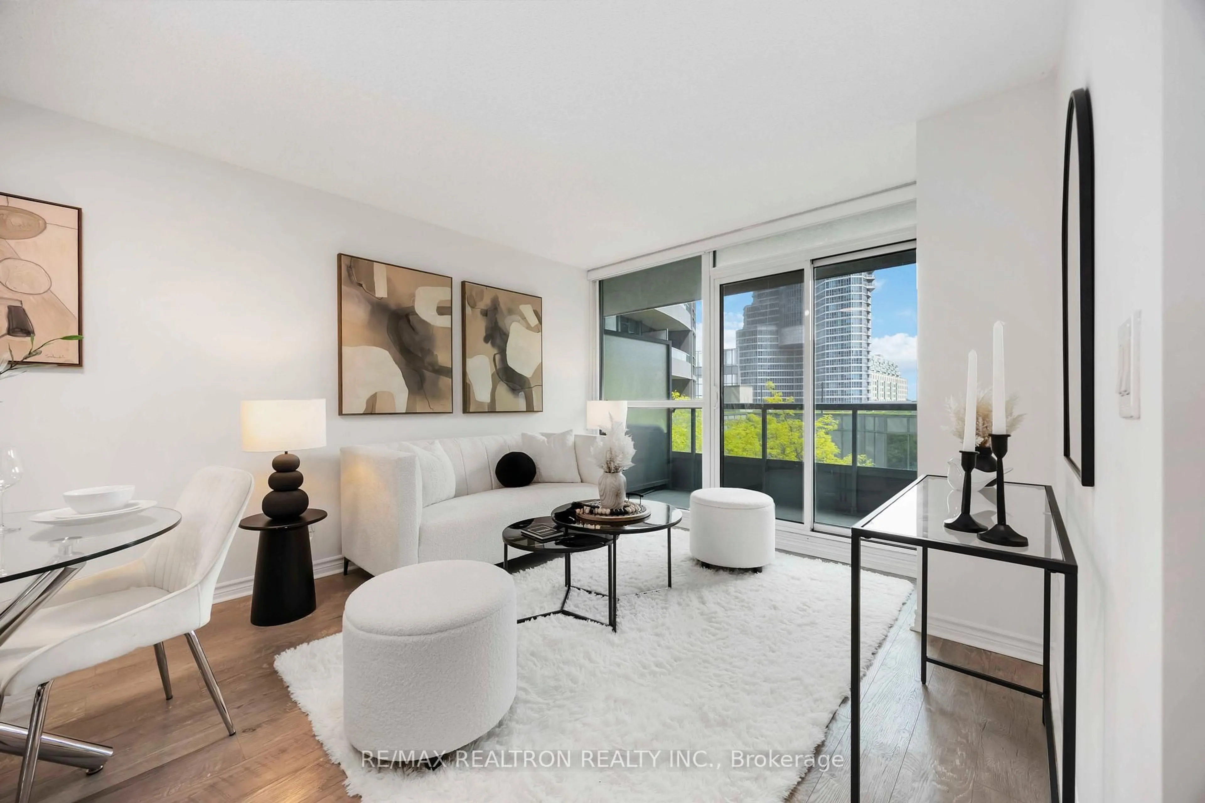 Living room with furniture, unknown for 25 Lower Simcoe St #525, Toronto Ontario M5J 3A1
