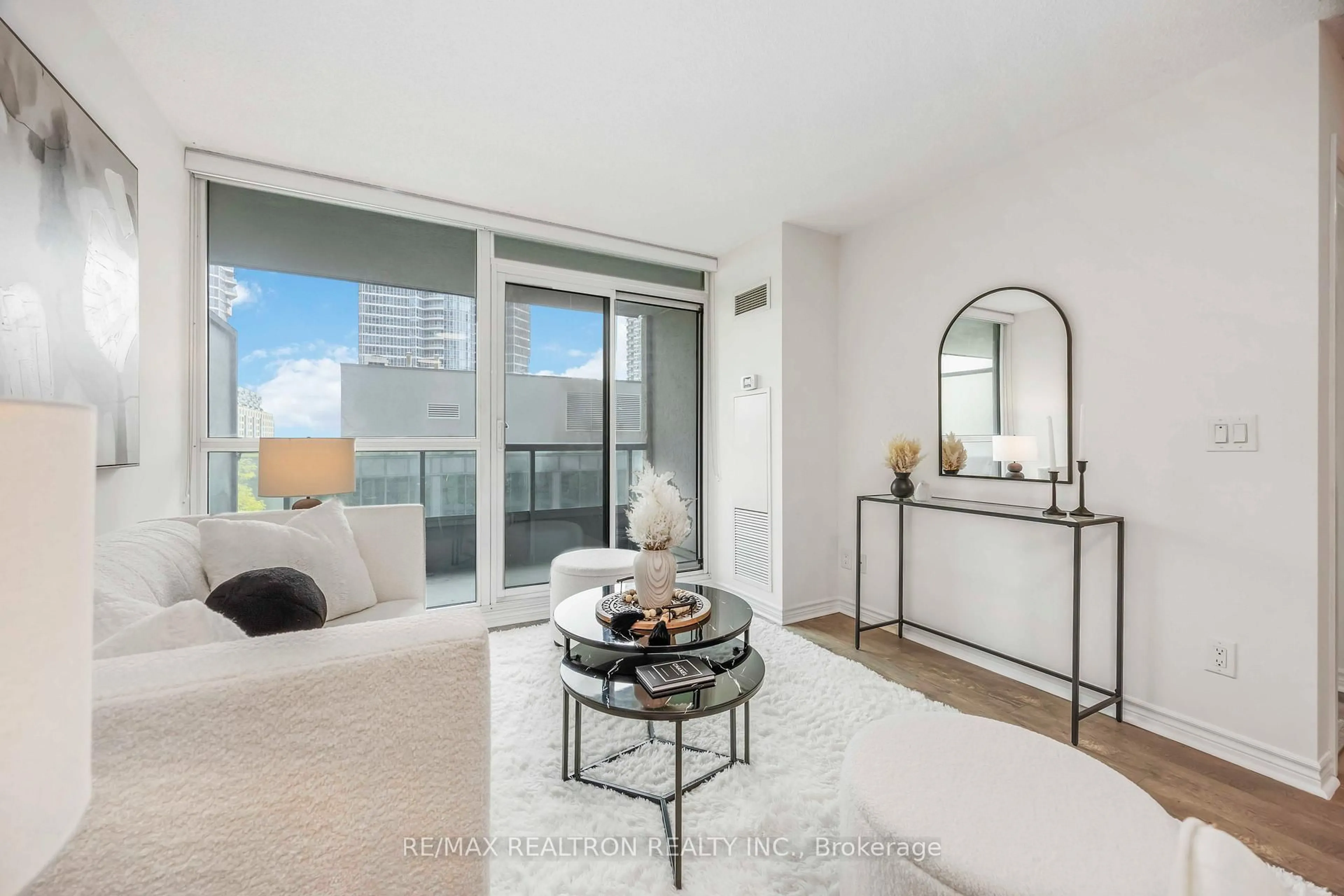 Living room with furniture, unknown for 25 Lower Simcoe St #525, Toronto Ontario M5J 3A1