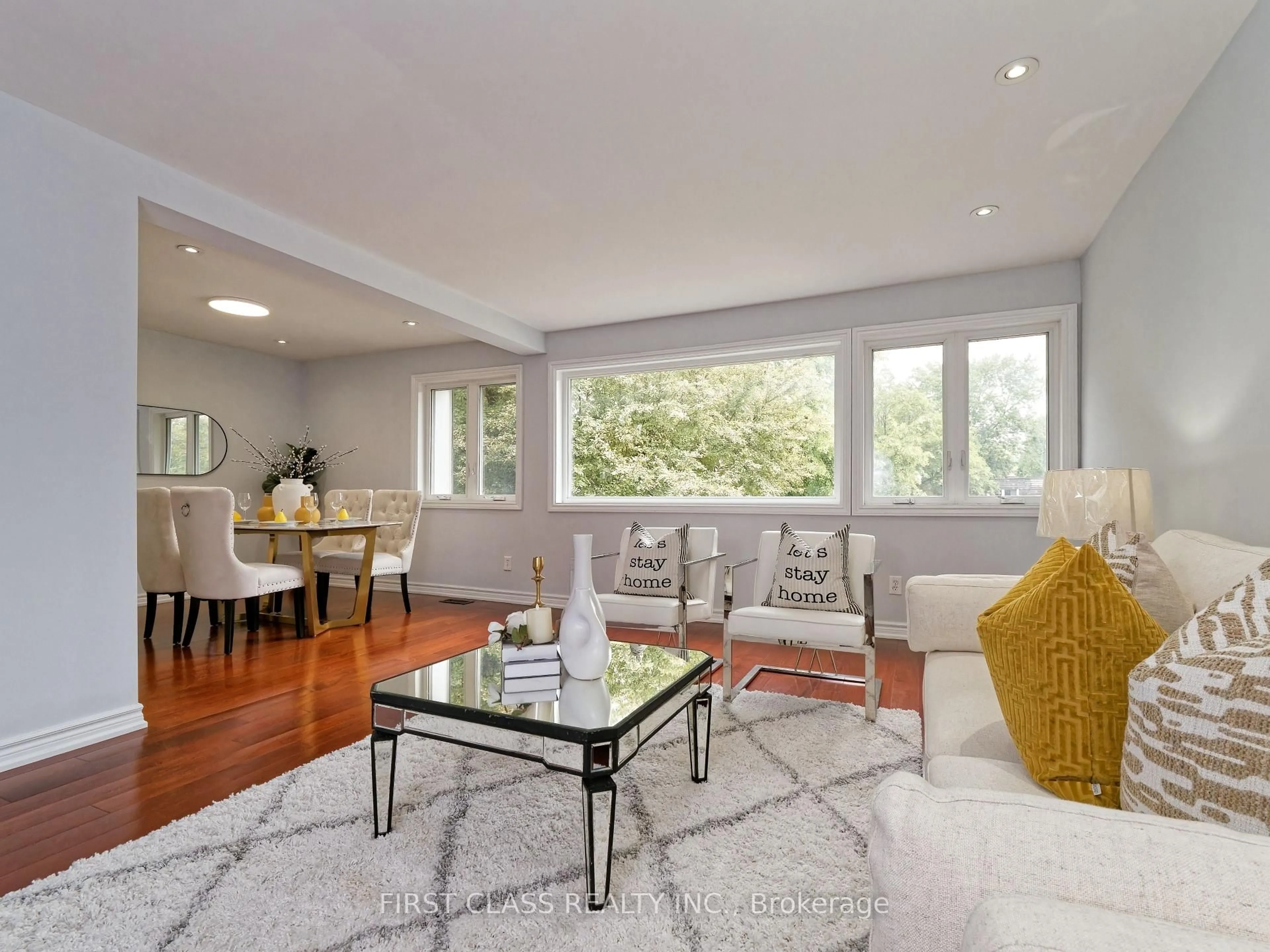 Living room with furniture, unknown for 169 Angus Dr, Toronto Ontario M2J 2W9
