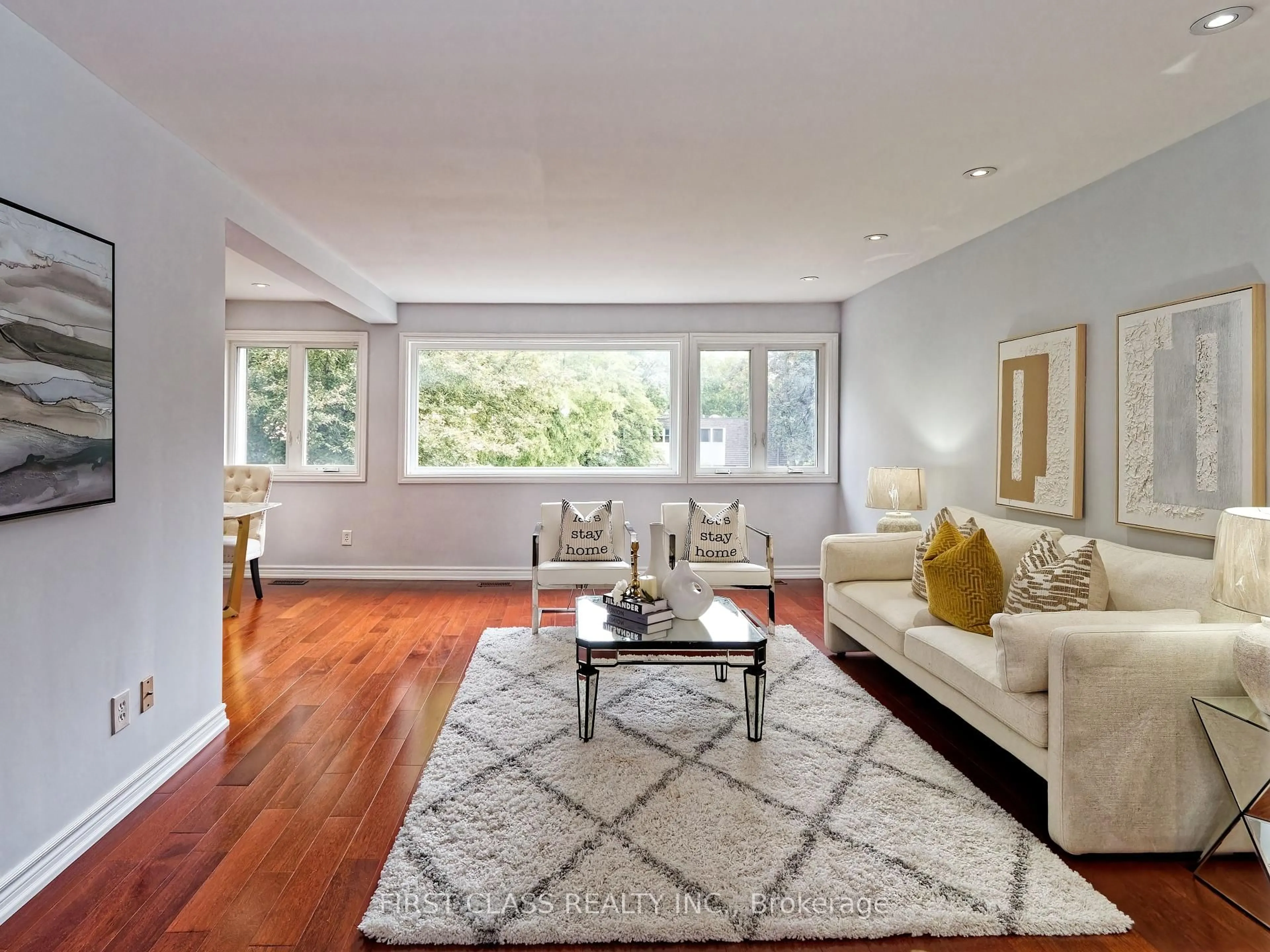 Living room with furniture, unknown for 169 Angus Dr, Toronto Ontario M2J 2W9