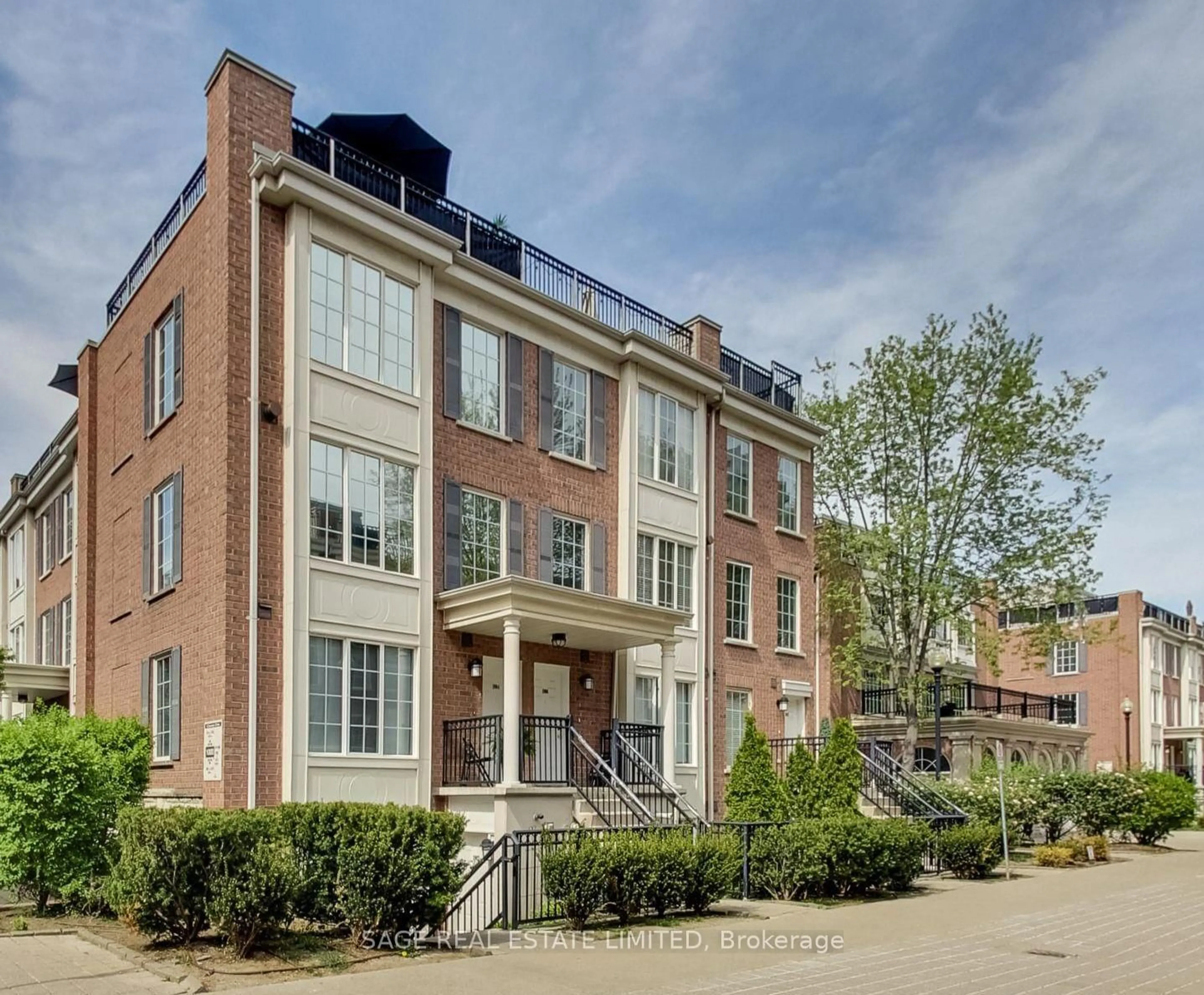 Home with brick exterior material, street for 5 Everson Dr #1004, Toronto Ontario M2N 7C2